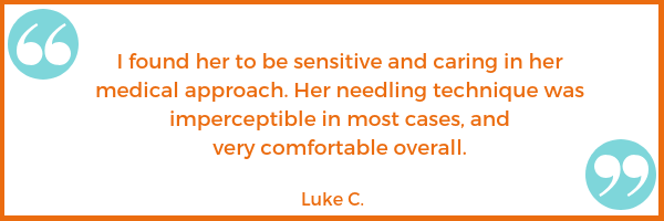 pain testimonial Luke C. Shawna Seth, L.Ac. acupuncture San Francisco