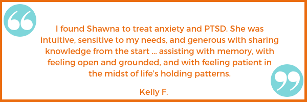 PTSD anxiety testimonial emotional health Kelly F. Shawna Seth, L.Ac. acupuncture San Francisco Oakland