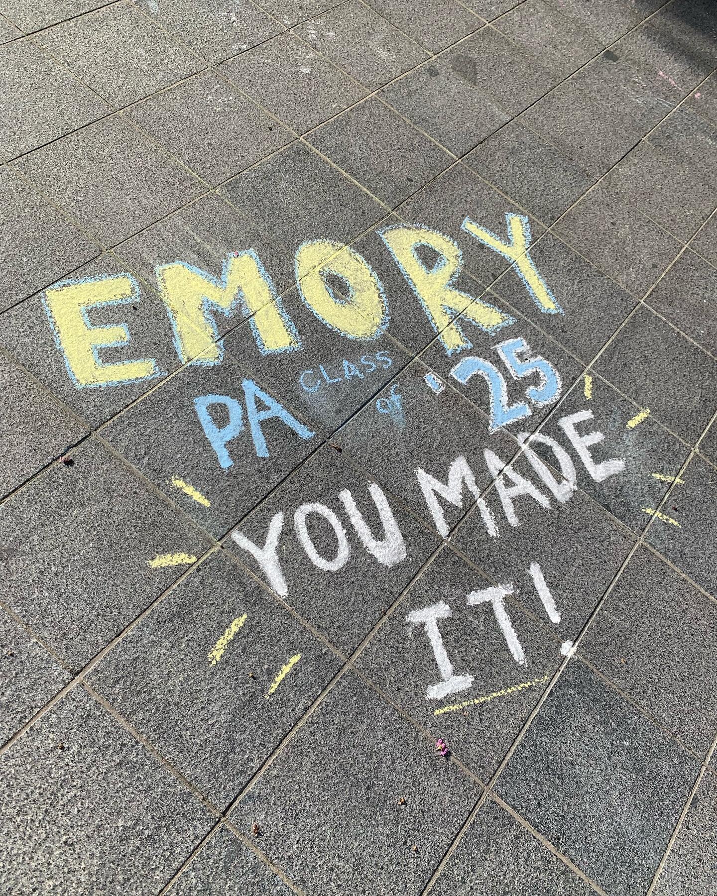 This time last year I was watching @emory_pas post pictures and videos of the class of &lsquo;24 on their first day and wondering if it might be my turn next year. If that&rsquo;s you this year (or a future year), please don&rsquo;t be a stranger! Th
