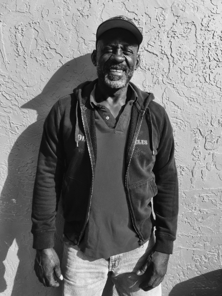 Freddie Davis in his new Dime City Cycles Hoodie