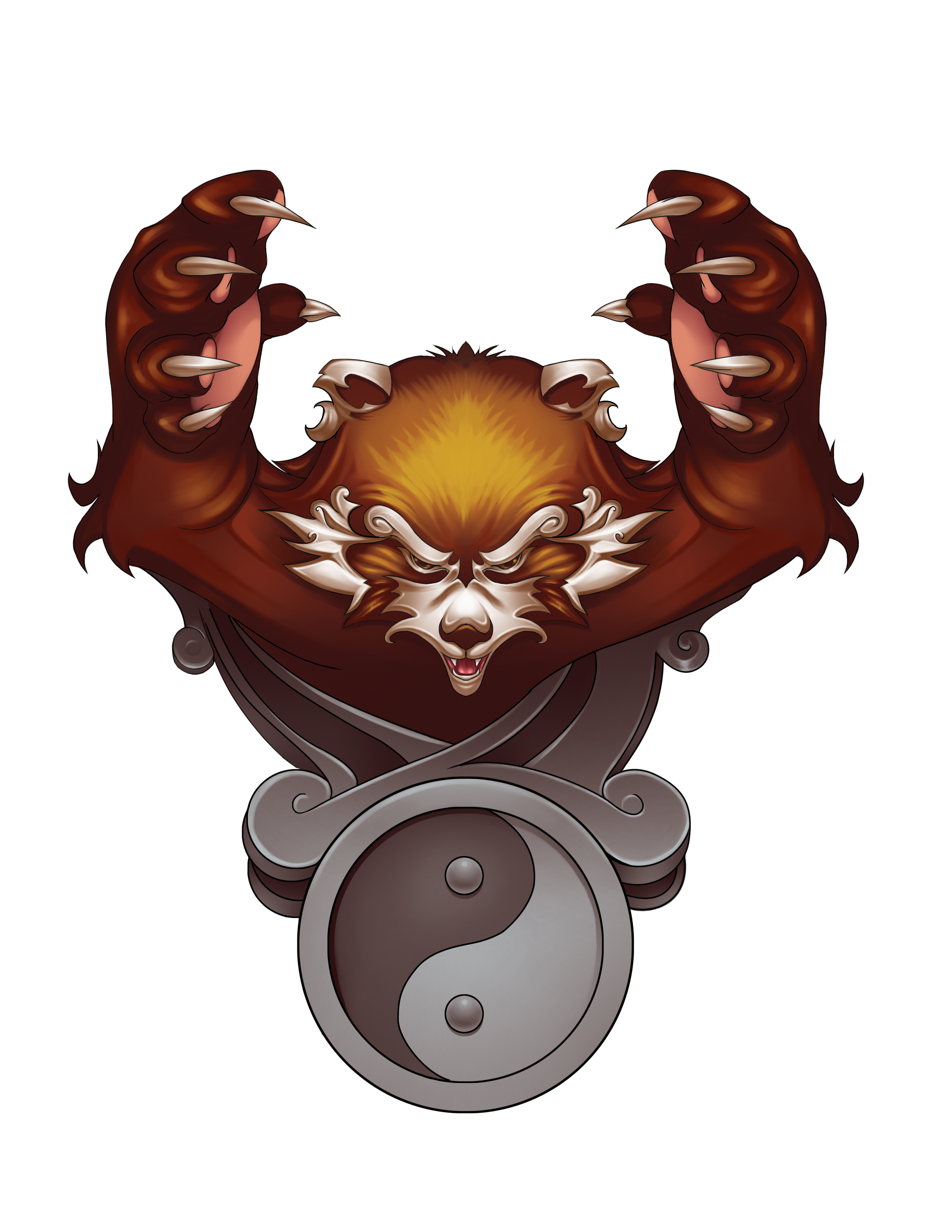 The Red Panda is animal I think was missing from the temporary tattoo world. This is one of my favorites in the line.