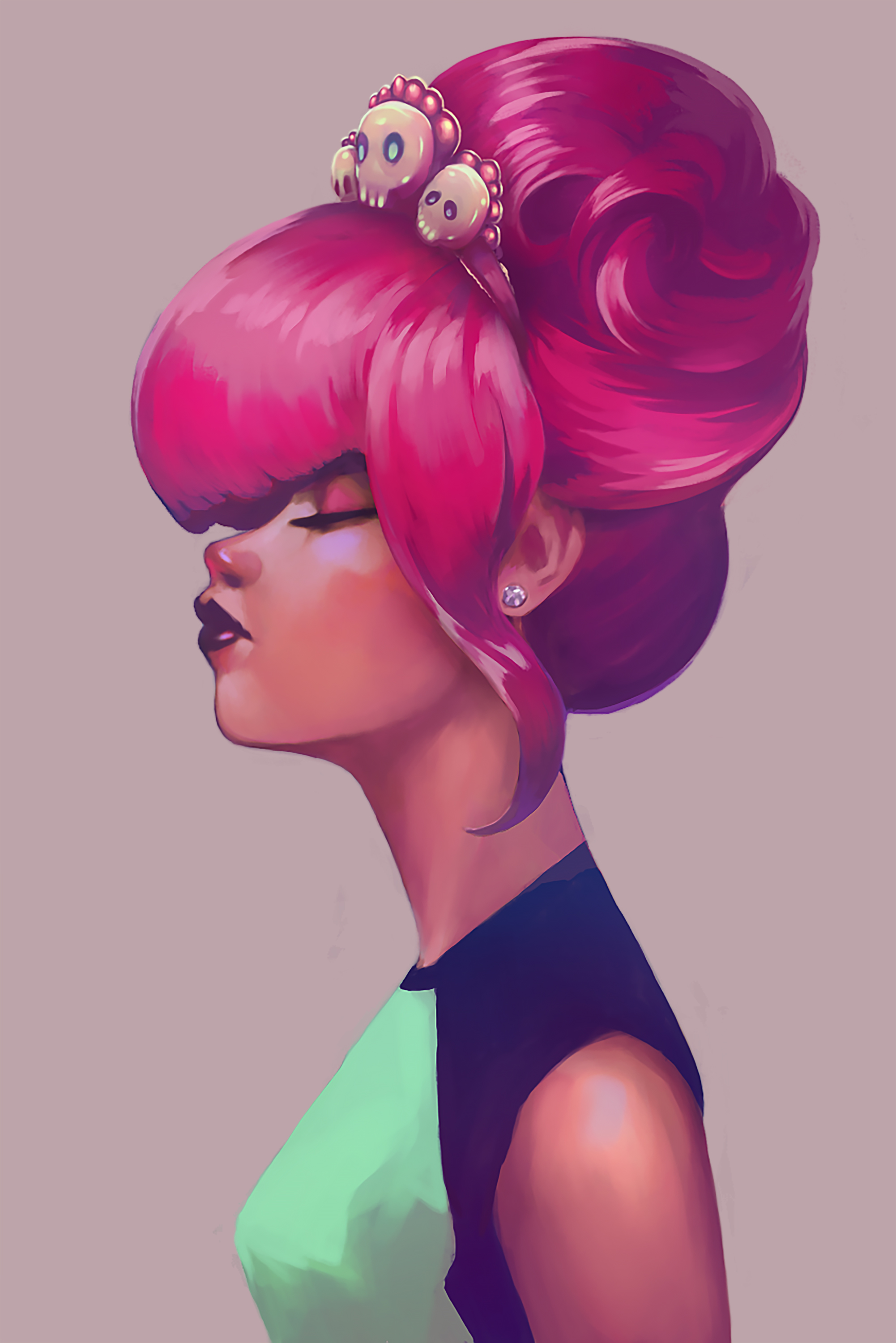 Fun Illustration that I just wanted to do and eventually uploaded to my DesignByHumans online store.