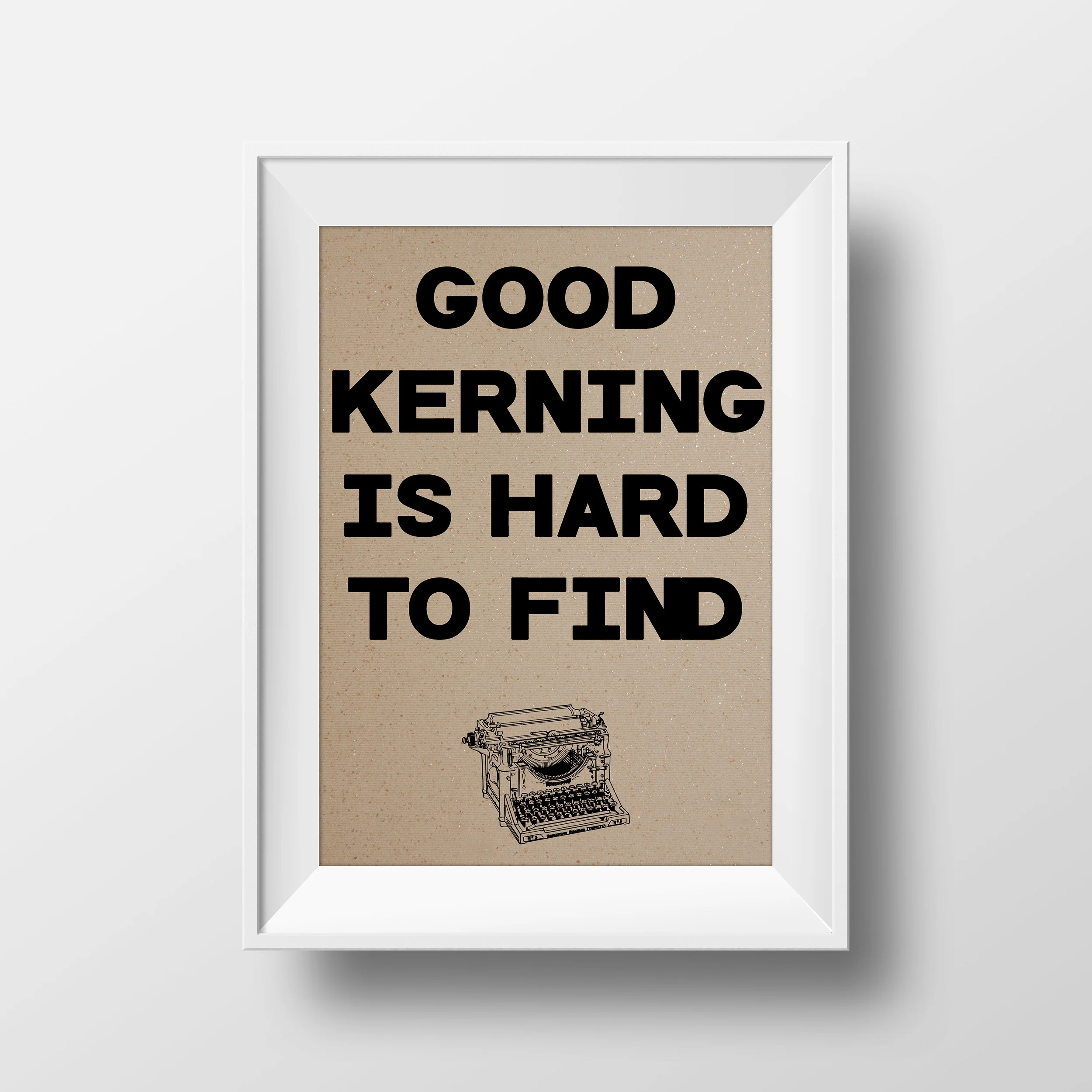"Good Kerning"