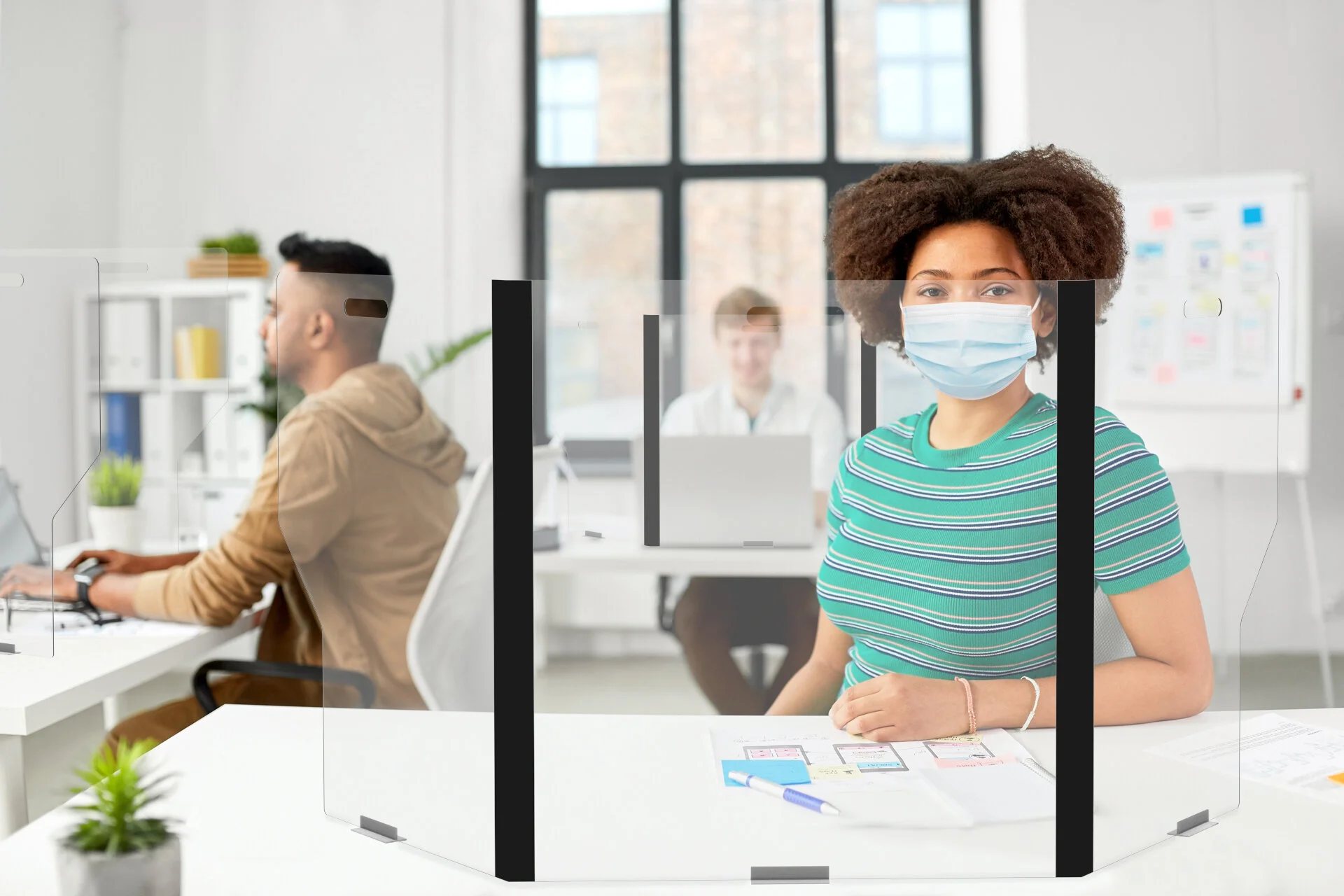 Office - Desk Shield Lite — Vaswani