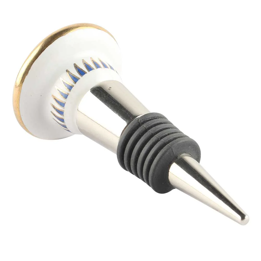 Bottlestopper Morroccan blue bottom angle.JPG