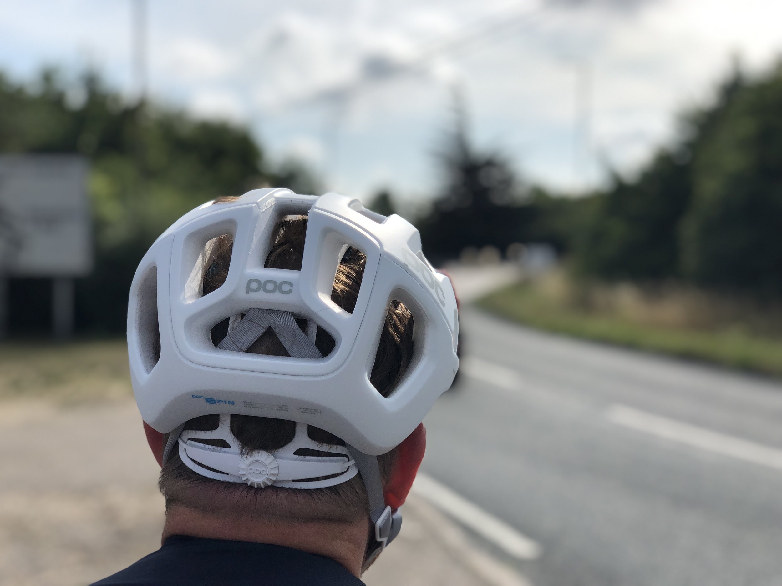 poc ventral air spin road helmet