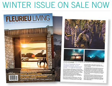 News Flash : Copperstone KI featured in the Winter edition of Fleurieu Living Magazine 2016.