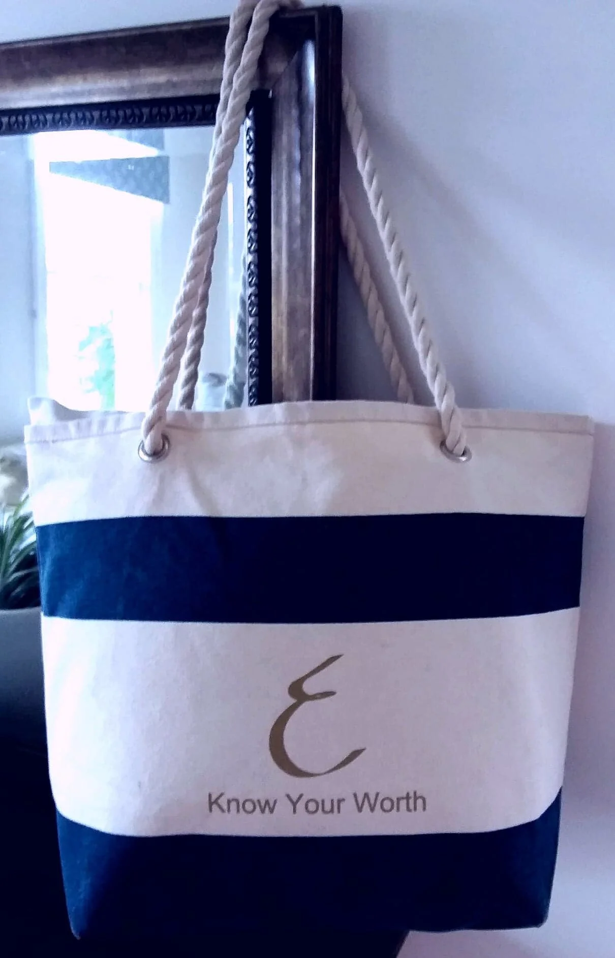 Know Your Worth - Tote Bag (postage inc)