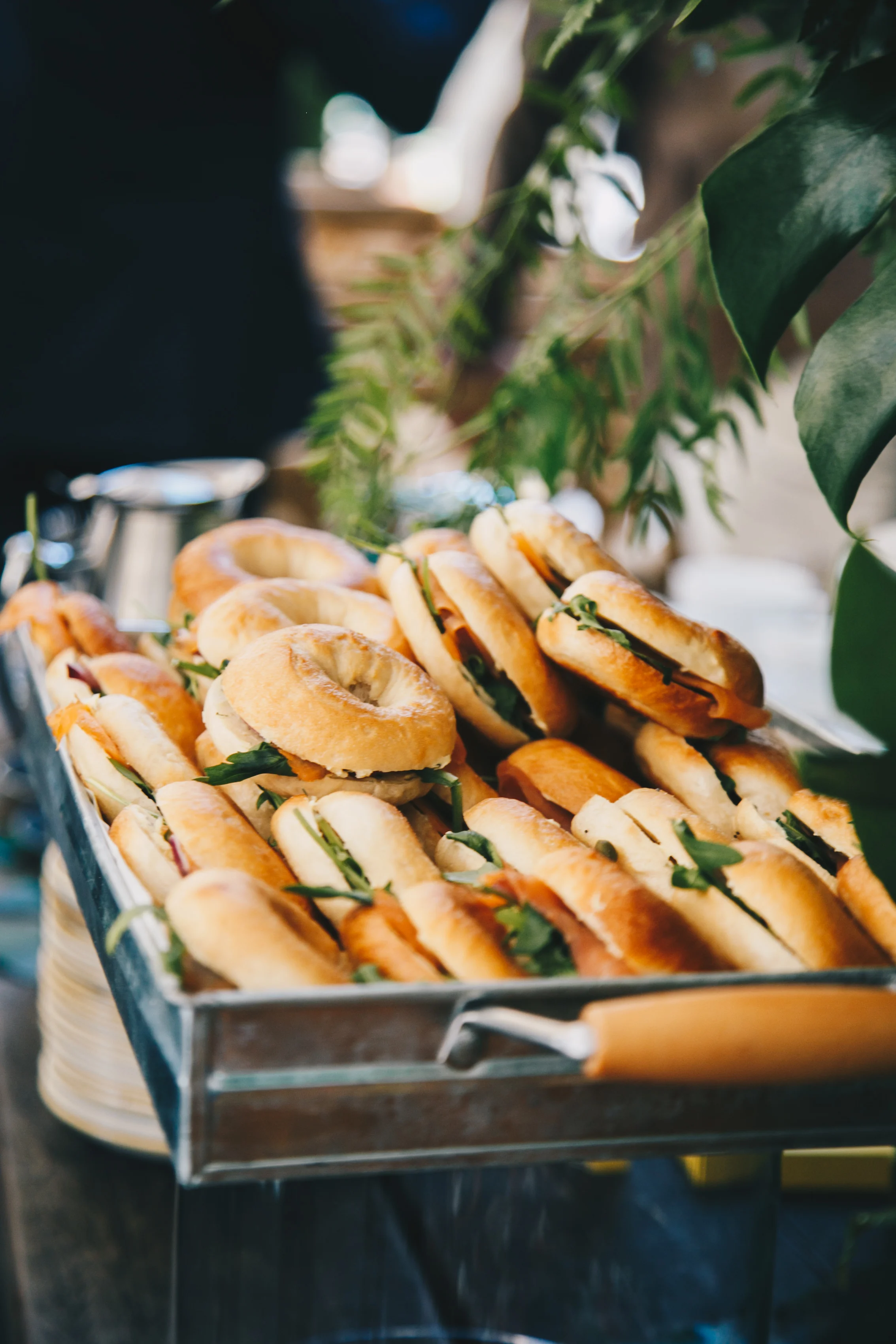 Salmon Bagels