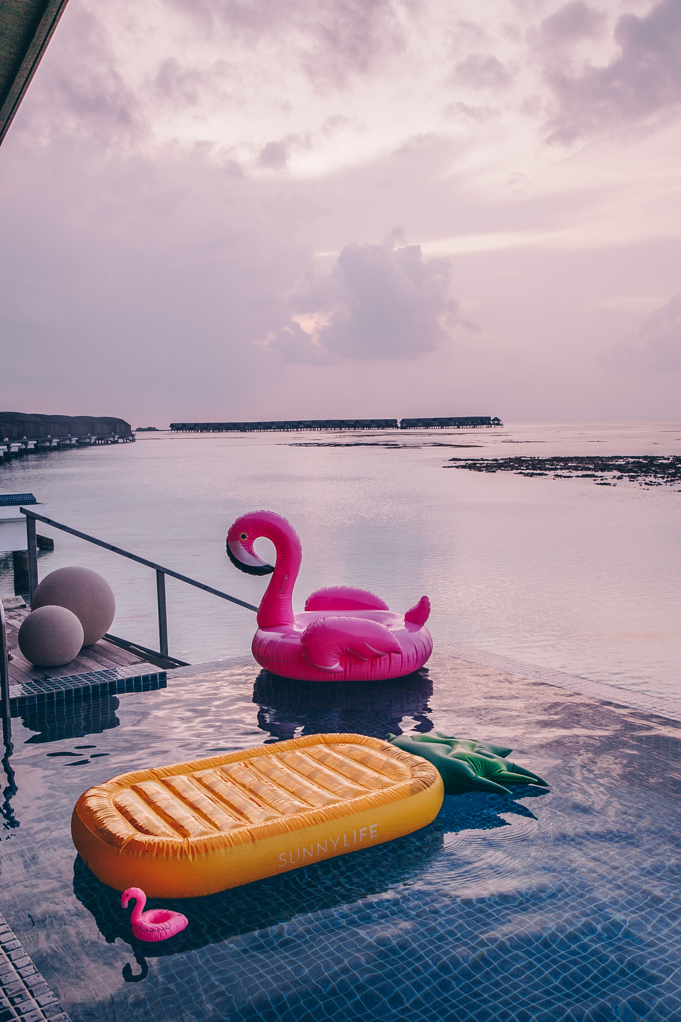 Paradise Warning: you'll actually never want to leave. 