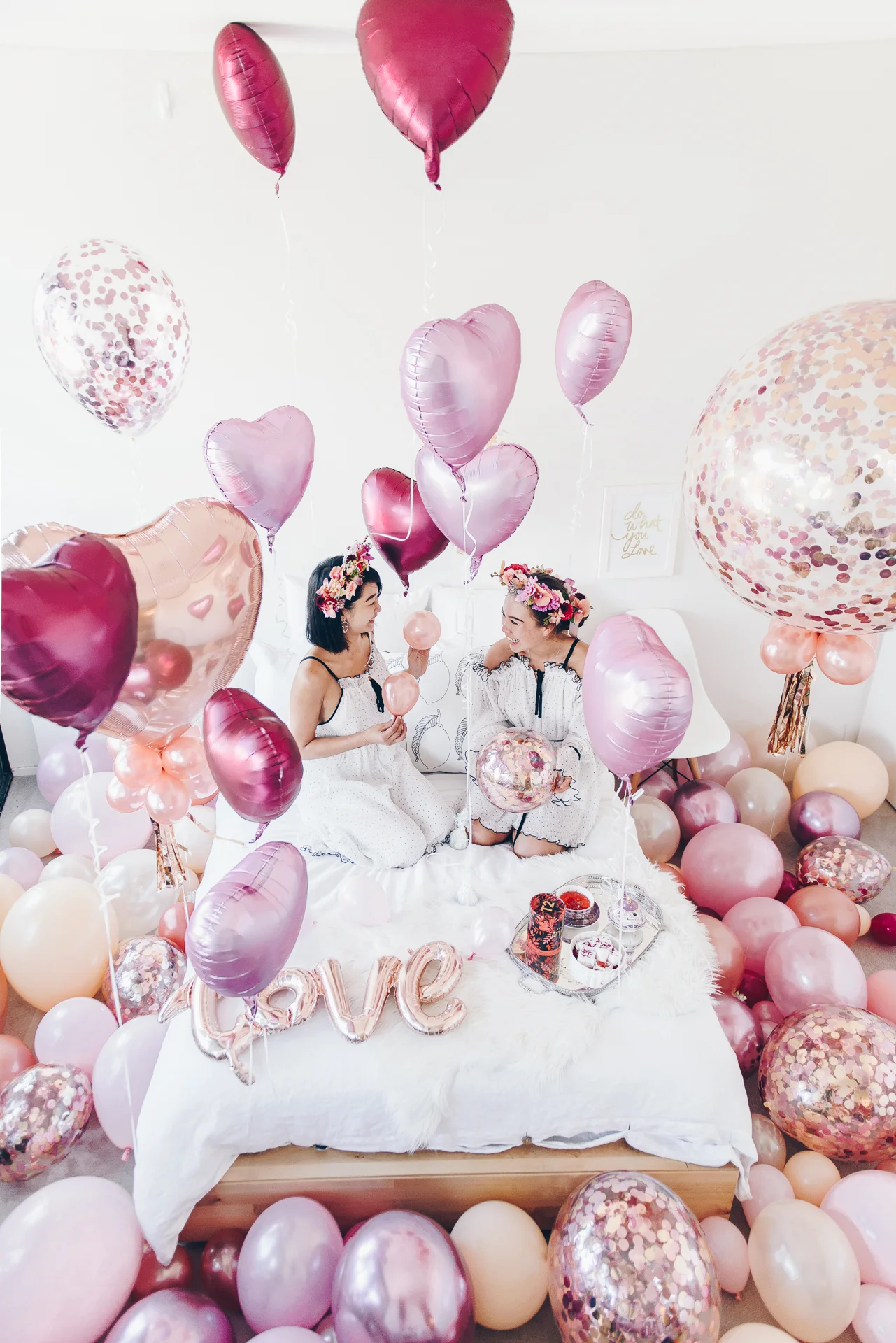 Girls-Only Sleepover | Happy Valentine's Day