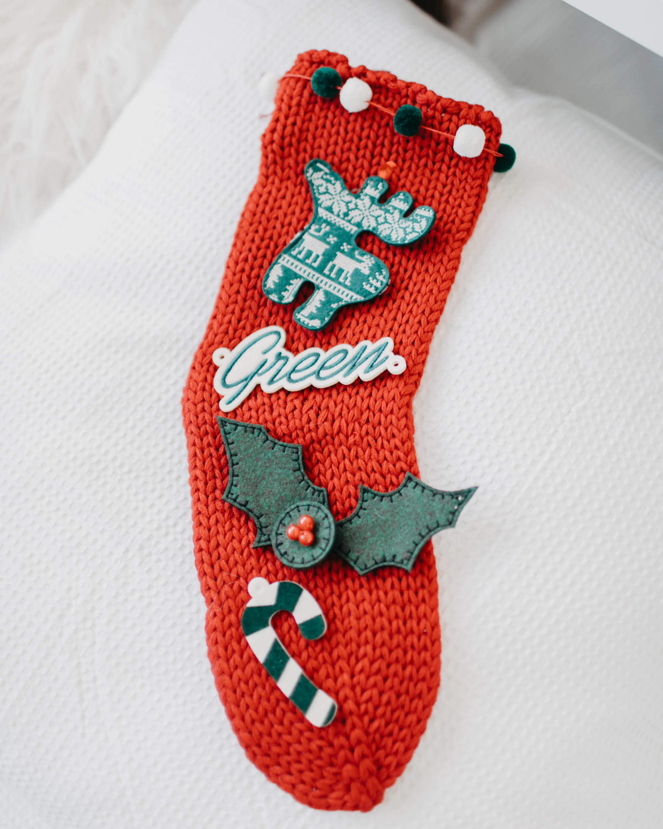 Get creative and celebrate the season by decorating your own stocking! Fill them with stocking stuffers for the perfect gift, or decorate your home in the spirit of the season!