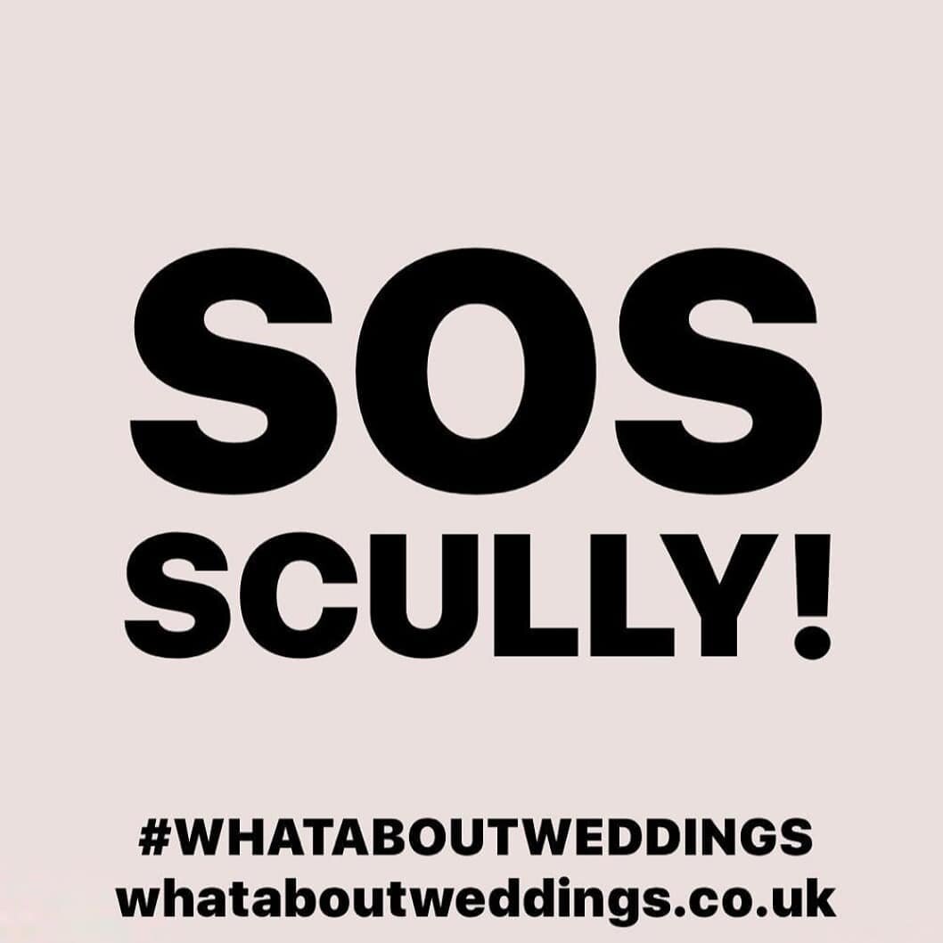 Please join @whataboutweddingsofficial twitter bomb tomorrow to campaign for weddings to be included in the national roadmap out of lockdown on 22nd Feb 💗 we need your support!! 🙌 

The reality is if we don't receive a roadmap for weddings on the 2