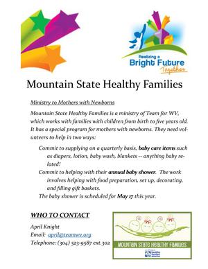 Mountain State Healthy Families