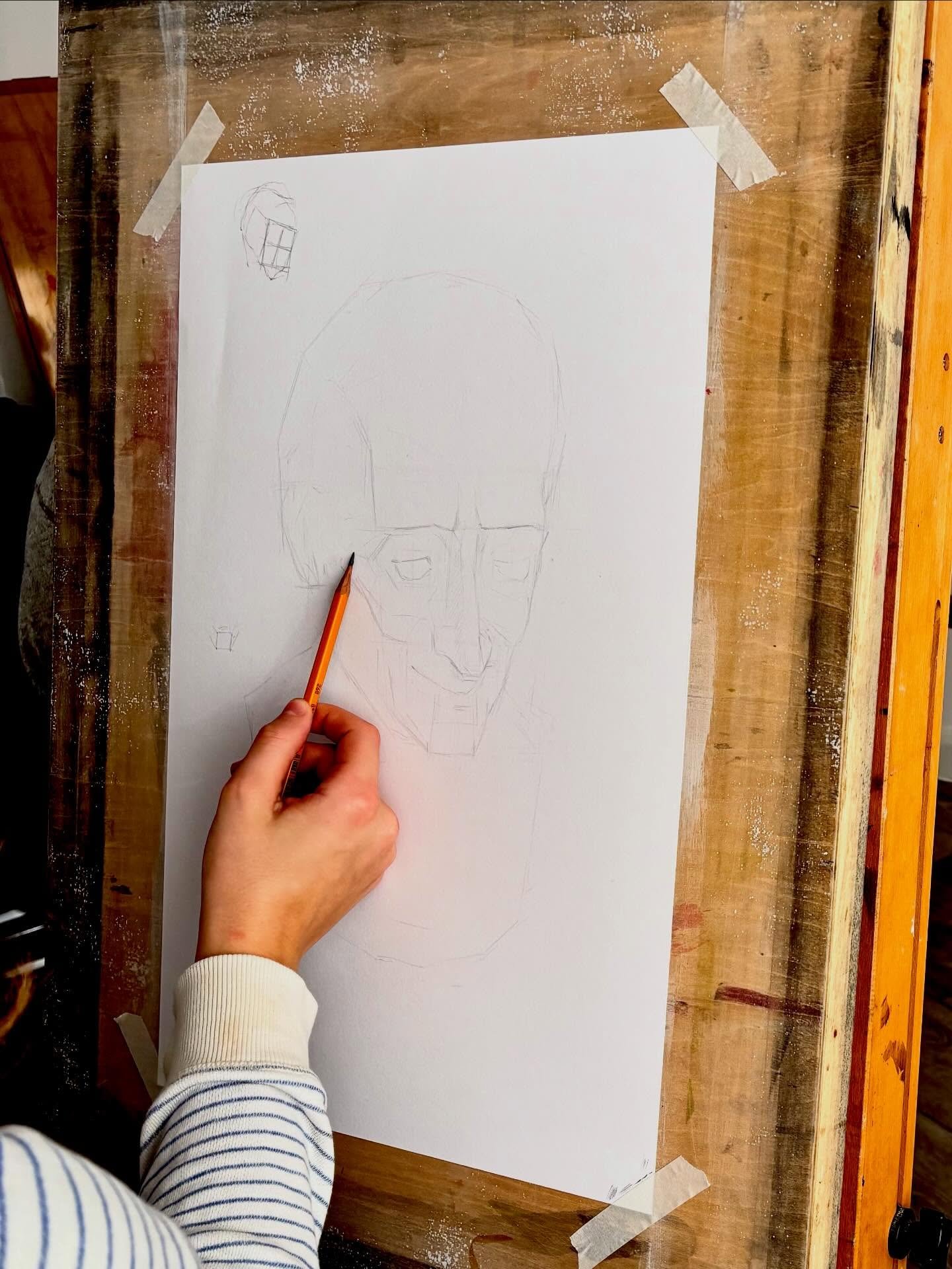 We have started Voltaire today. Great progress at the first lesson.

#voltaire #castdrawing #academicdrawing #wokinglife #drawinglessons