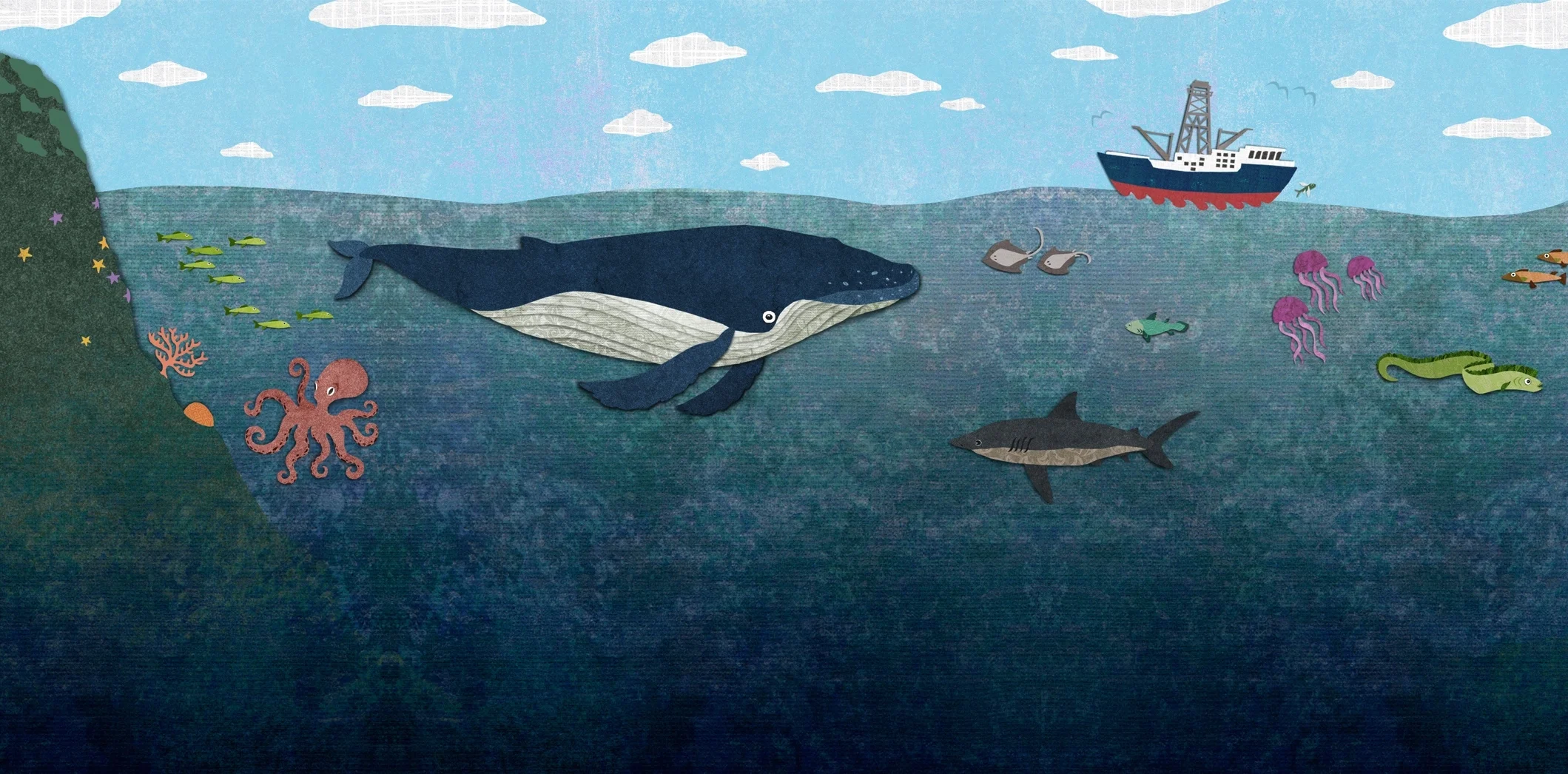 Illustration from 'Uncovering Earth's Secrets' by Alice Feagan (http://alicefeagan.com)