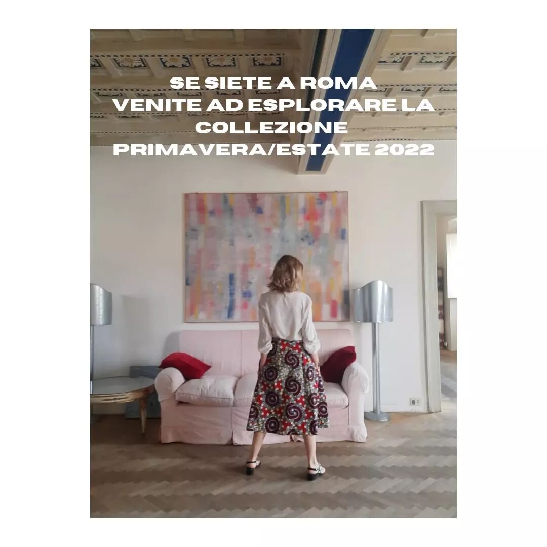 E se siete a Roma..... e' arrivata la collezione Primavera/Estate. Contattatemi per DM e venite ad esplorare I nuovi arrivi in showroom per appuntamento.
#roma #madeinitaly #collezioneprimaveraestate #blazer #gonne #abiti #ootd