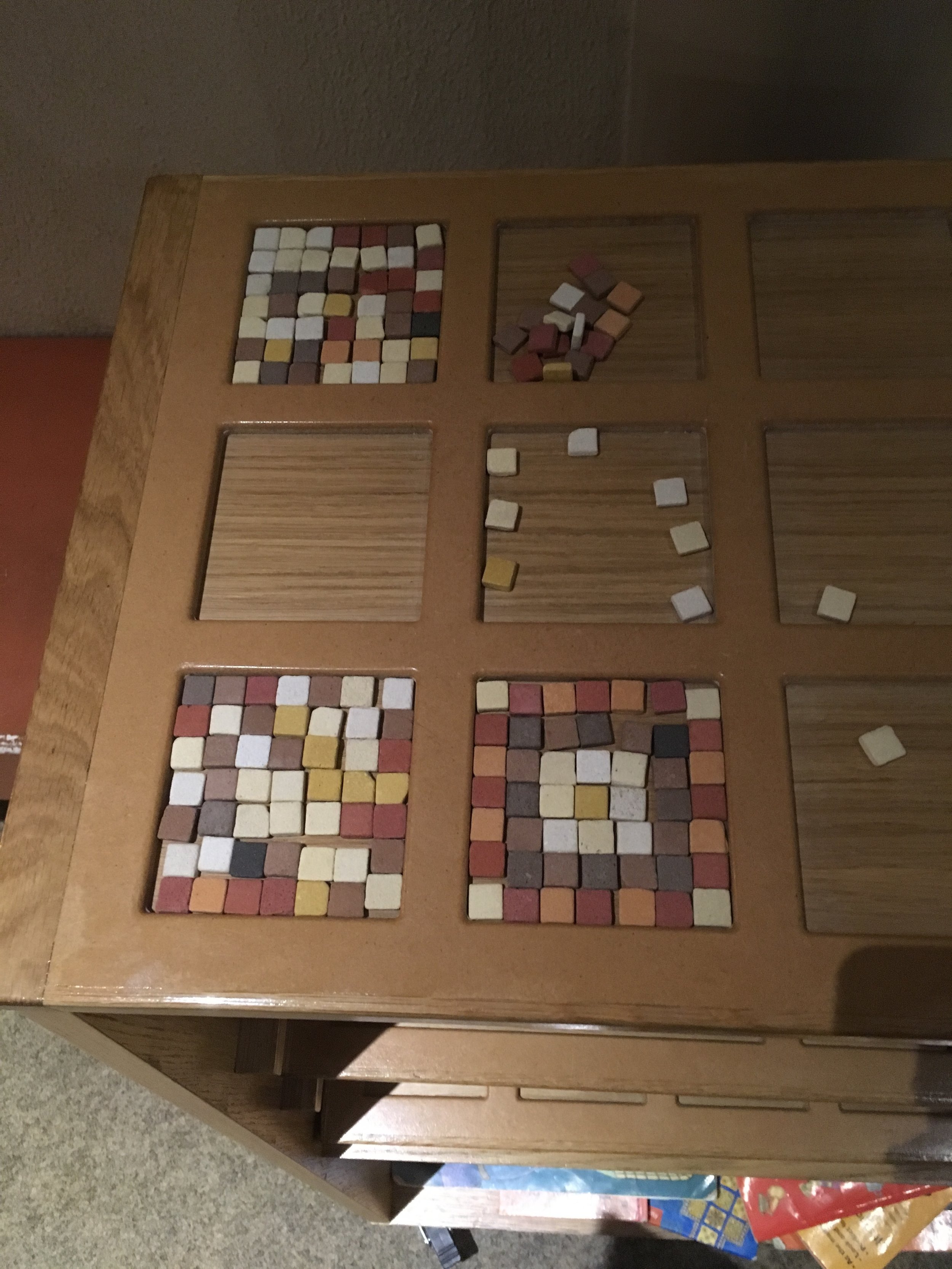 Guess which one was made by an overly competitive adult...