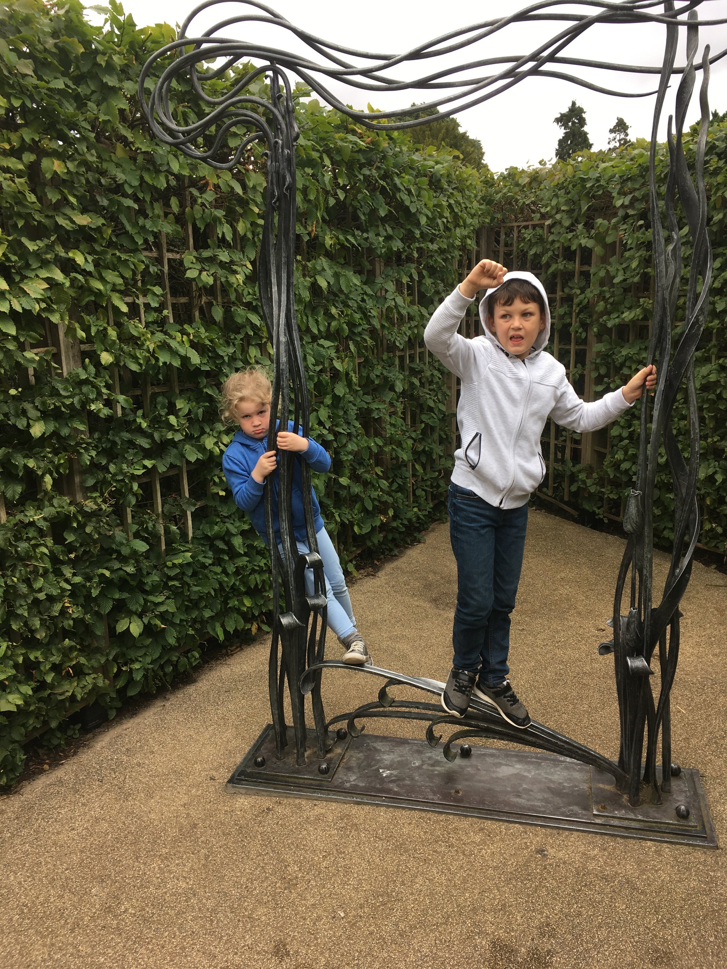 Well, at least one kid was happy.