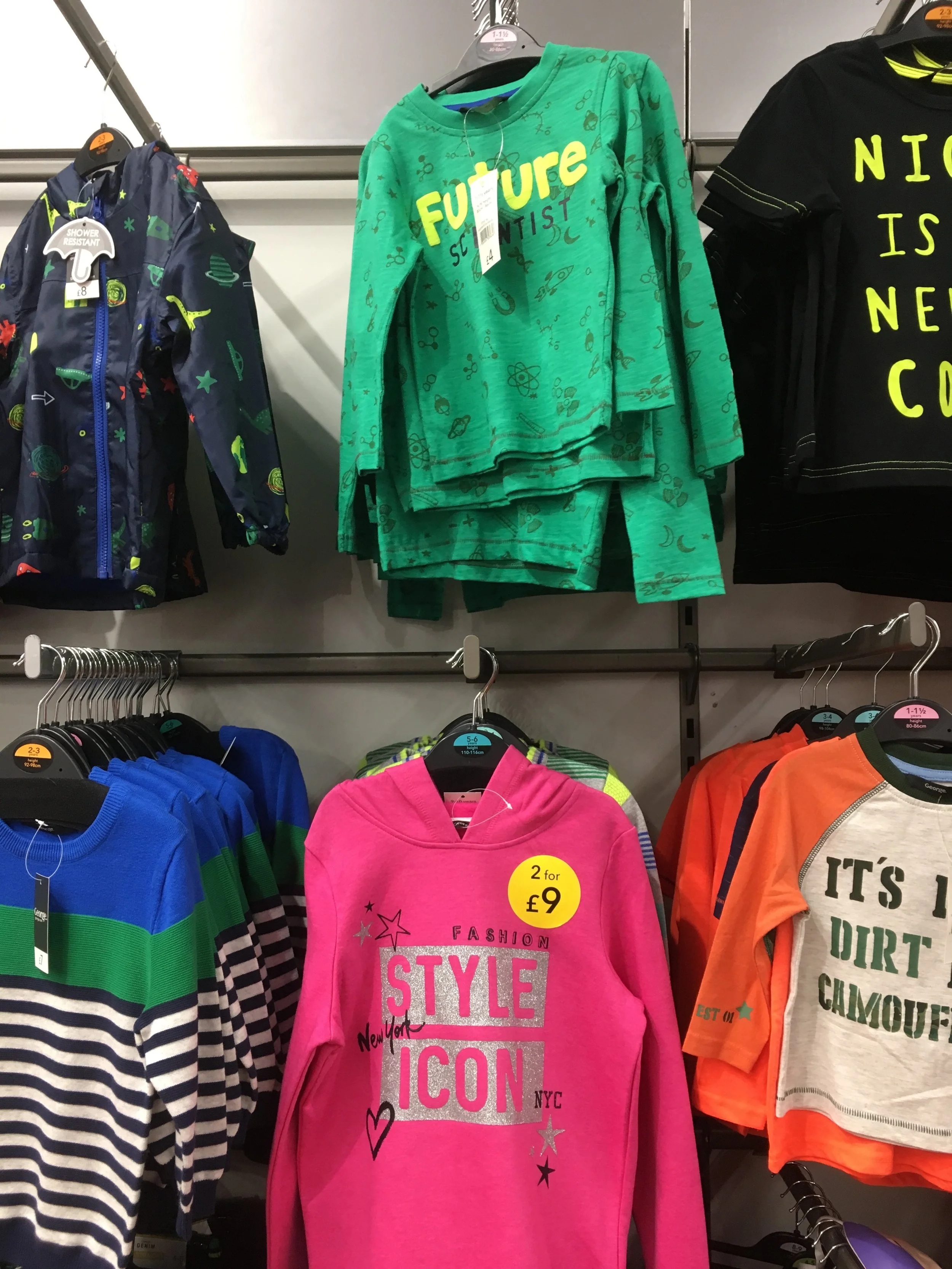 Such a shame there aren't many sparkles or pink things in the boys section, so I fixed it for you.