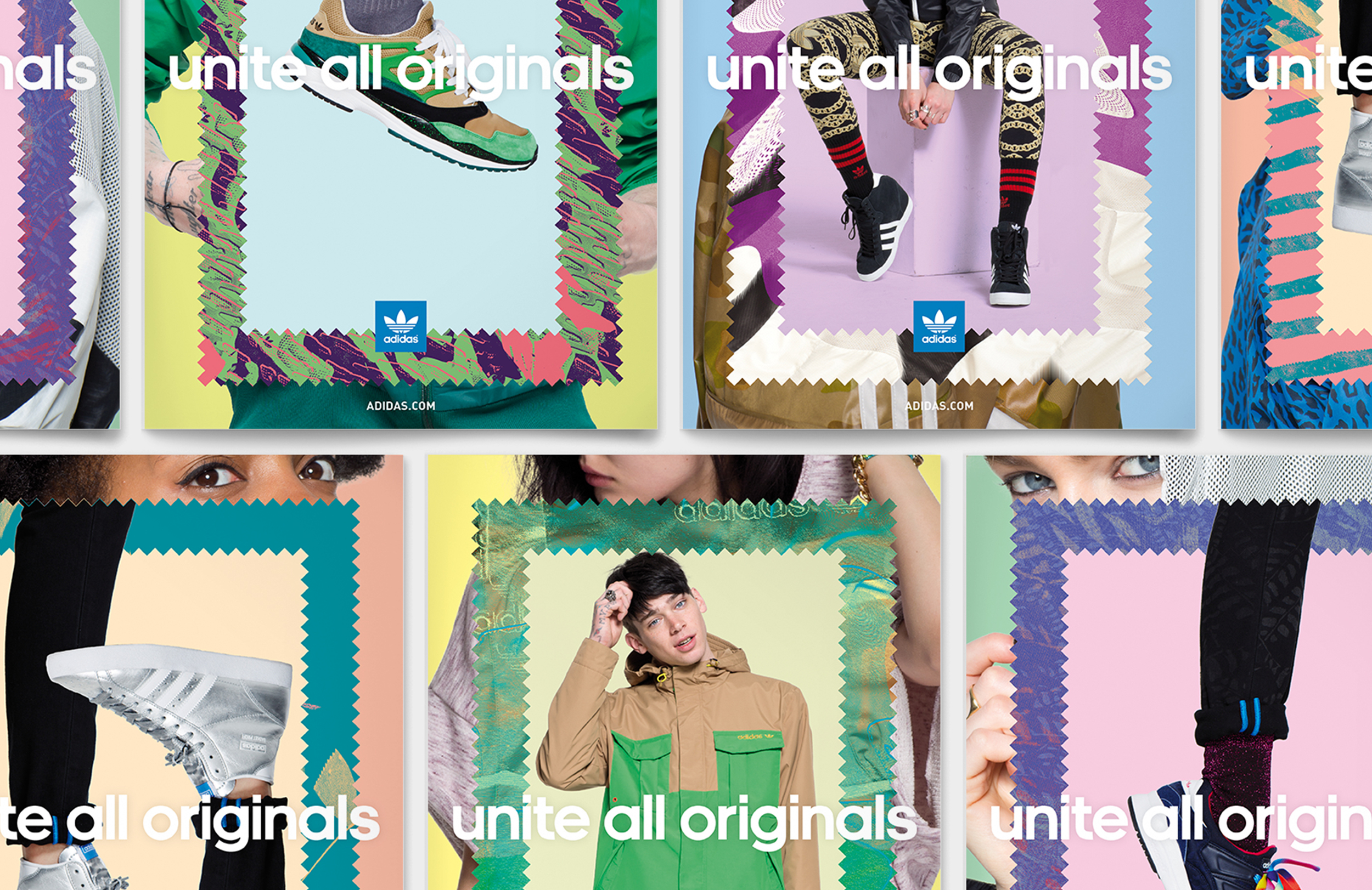 adidas</br>Unite all Originals</br>Campaign visuals</br>(2013)