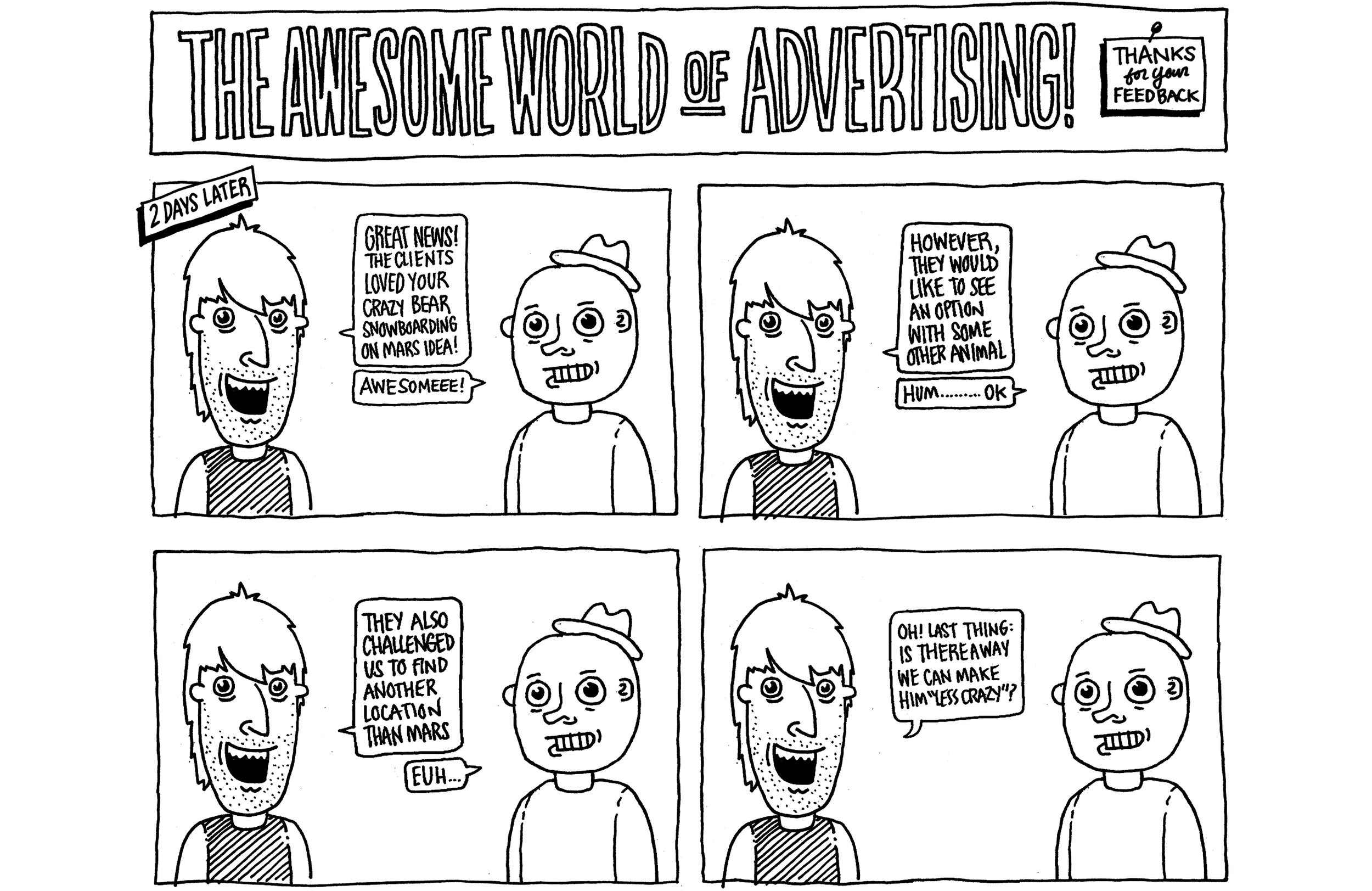 The Awesome World of Advertising</br>Personal Project</br>(2009 — 2013)