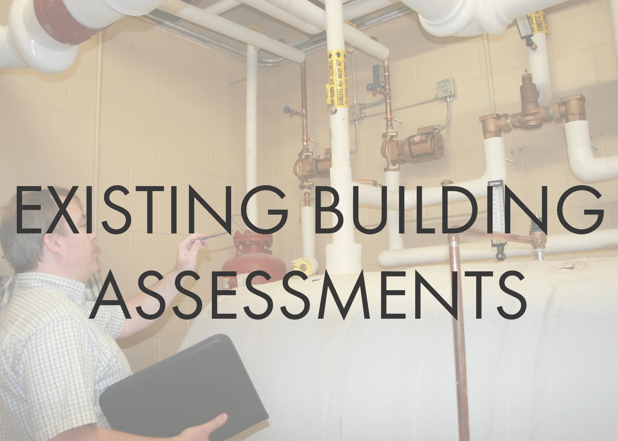 Building Condition Surveys Facility Evaluations Long Range Capital Facilities Planning