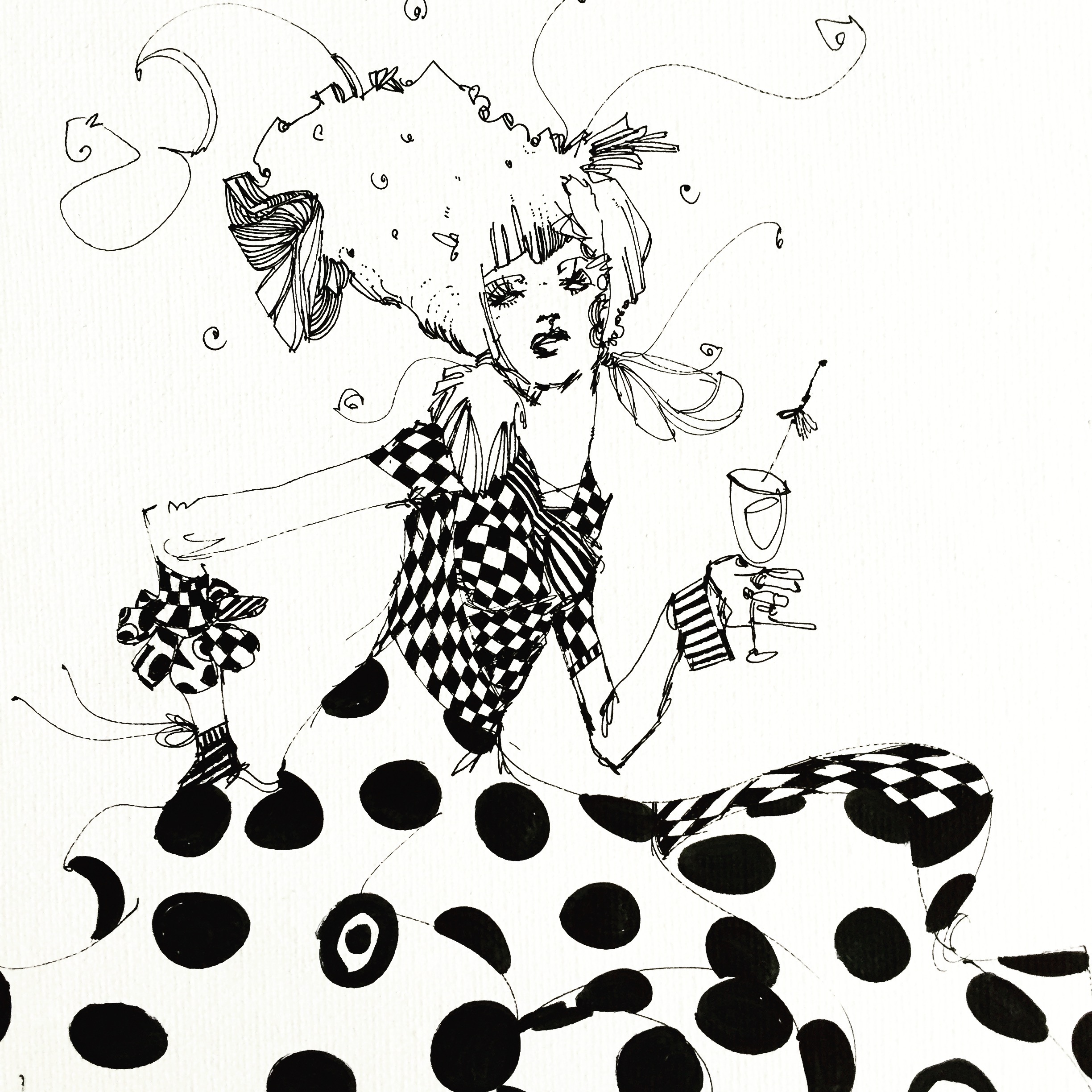 Cordell Cordaro Pen & Ink