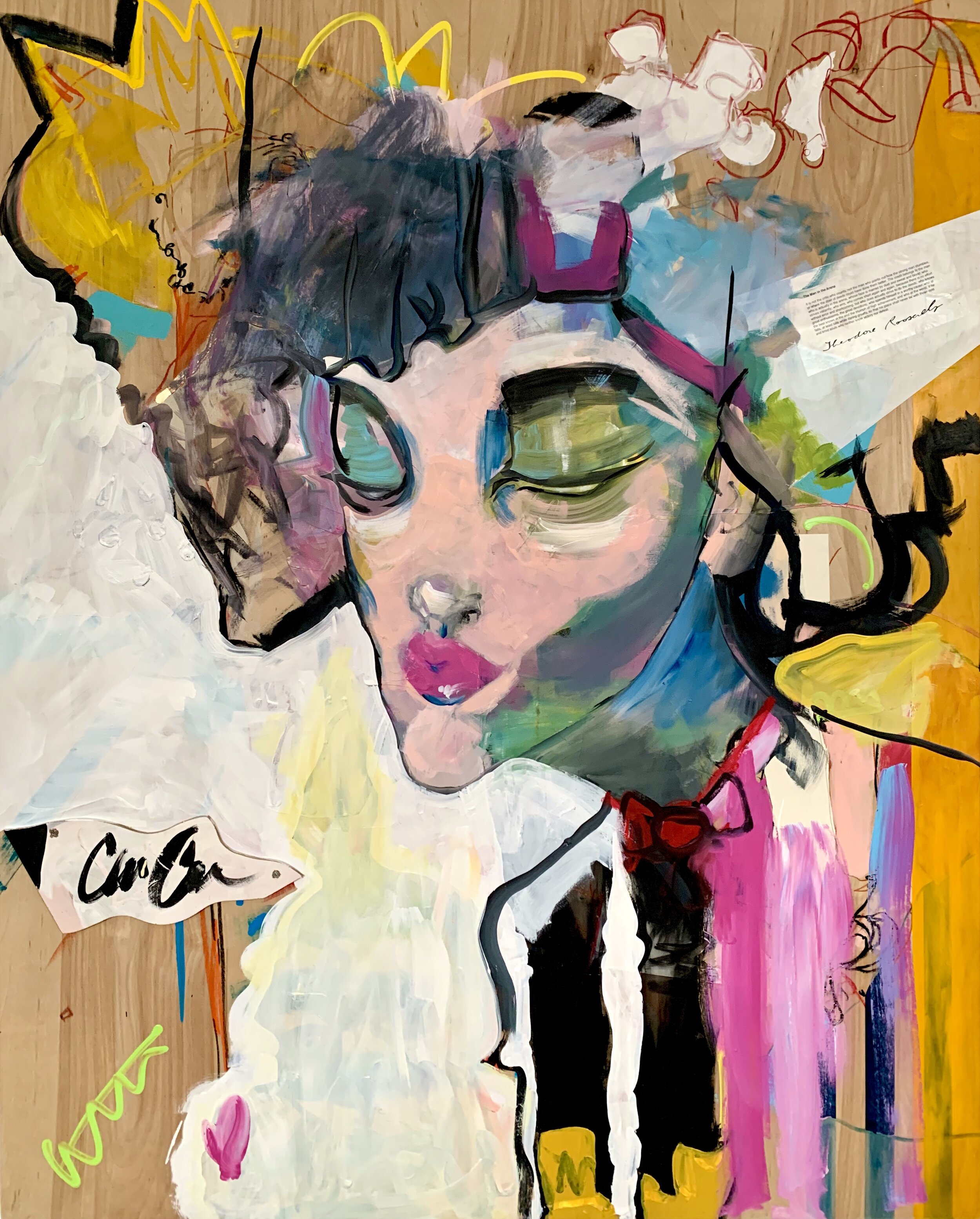 4x5 foot Cordell Cordaro Original Painting 2020 (Copy)