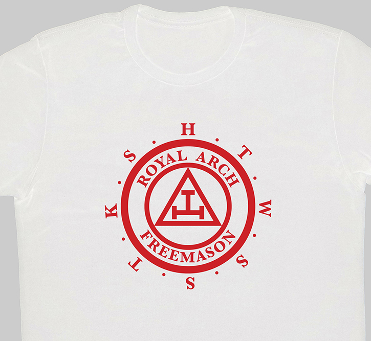 Royal Arch Freemason White Shirt