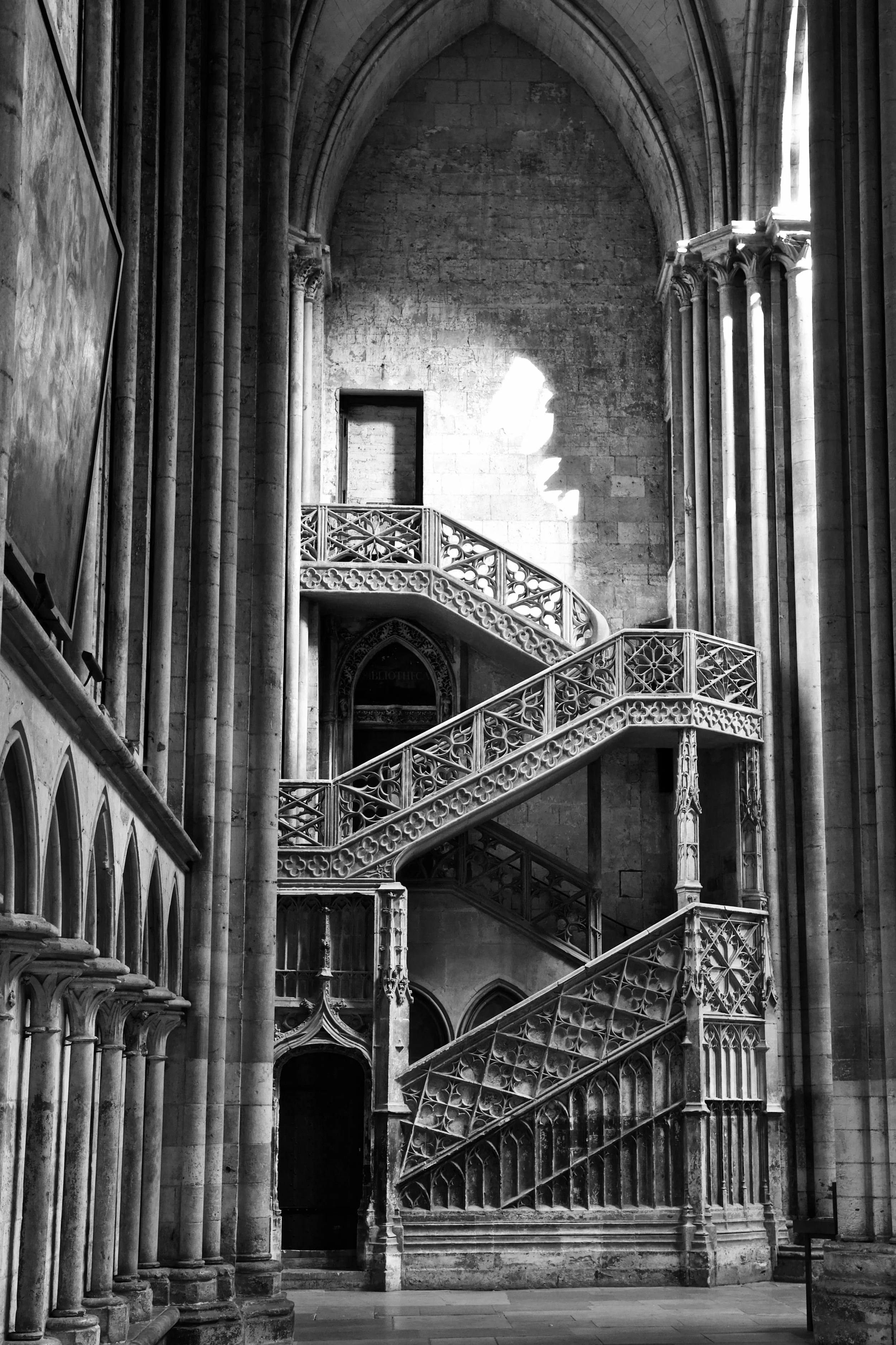 The Booksellers’ Stairway - Rouen Cathedral