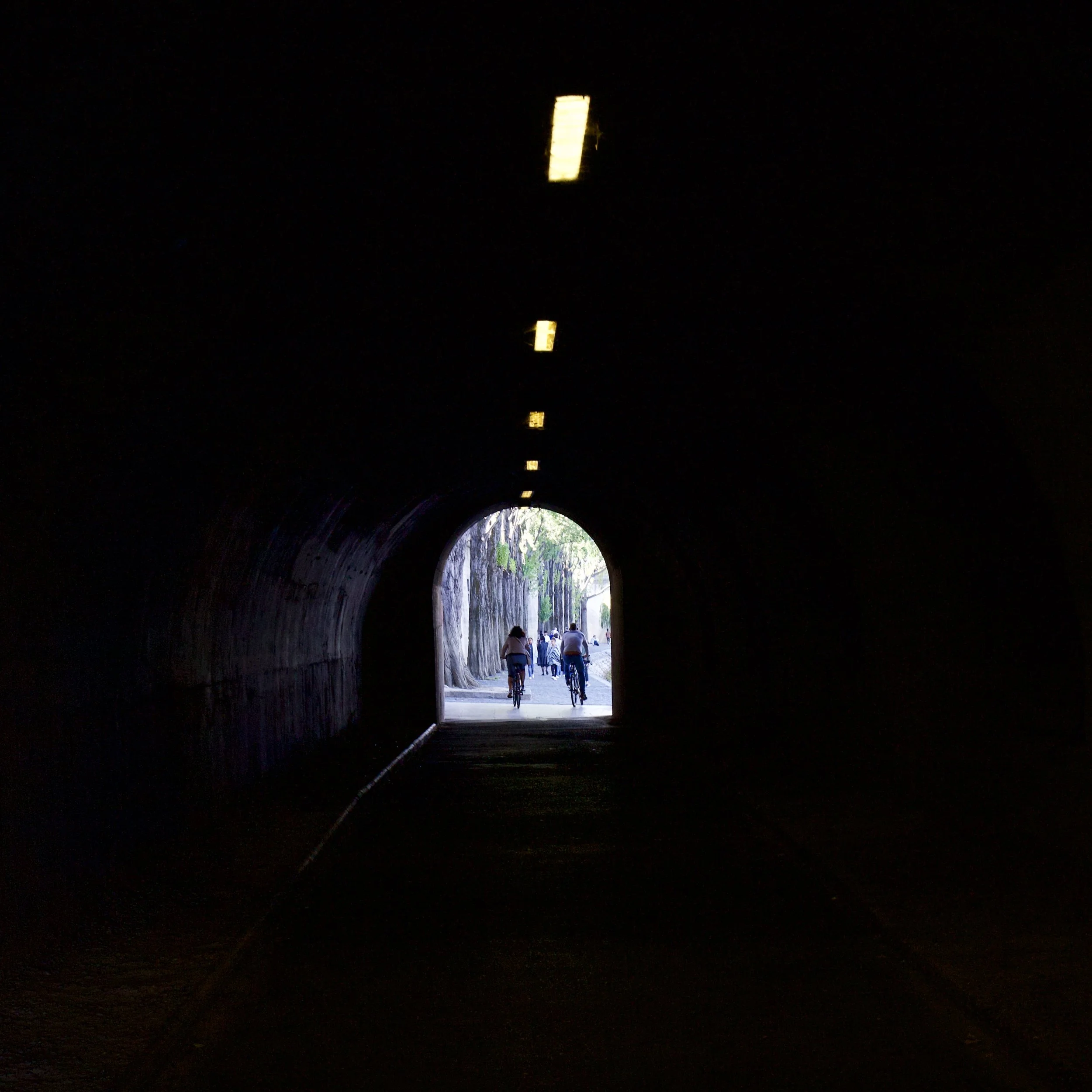 Pedestrian Tunnel Along the Seine