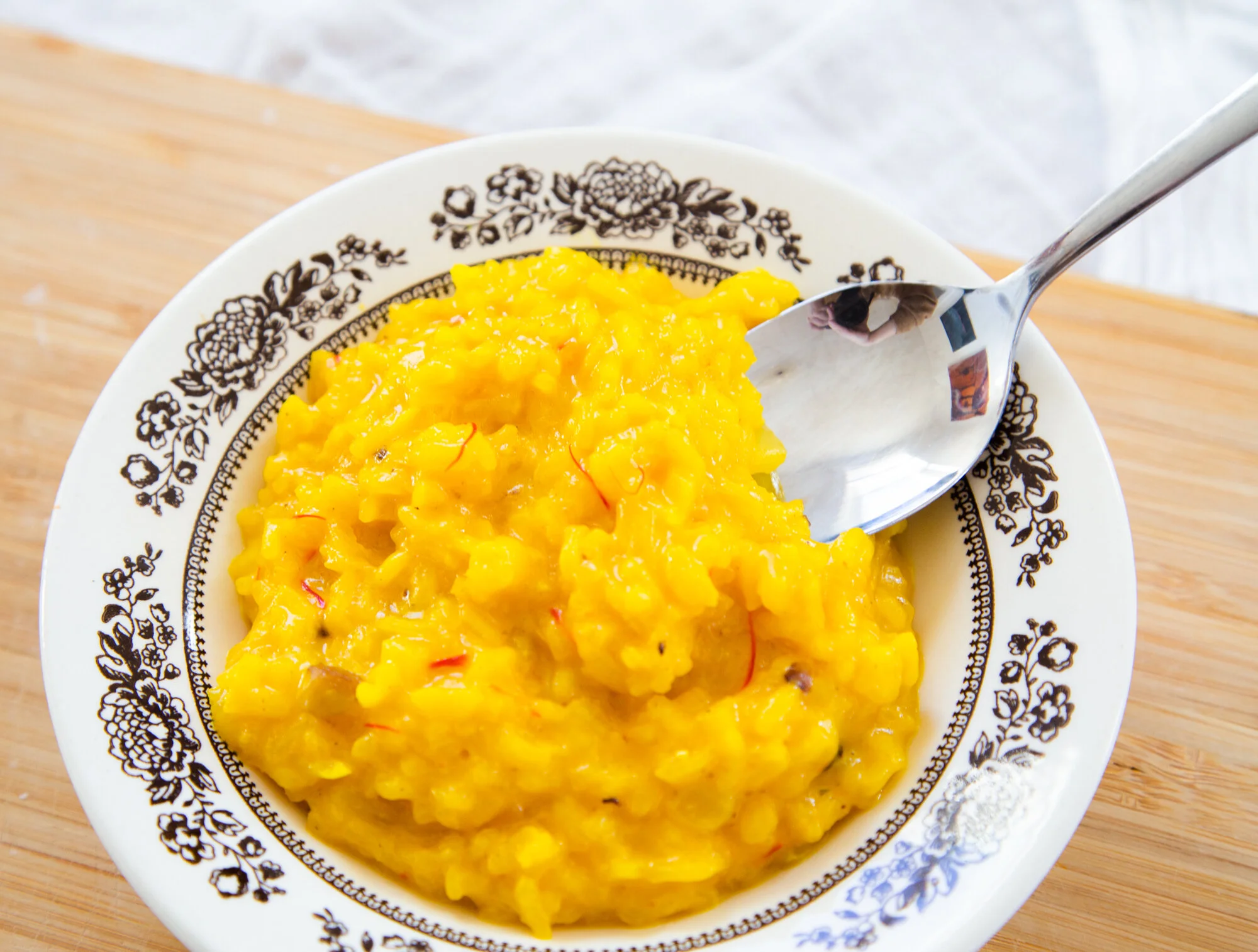 Risotto alla Milanese & The Legend of Saffron Rice