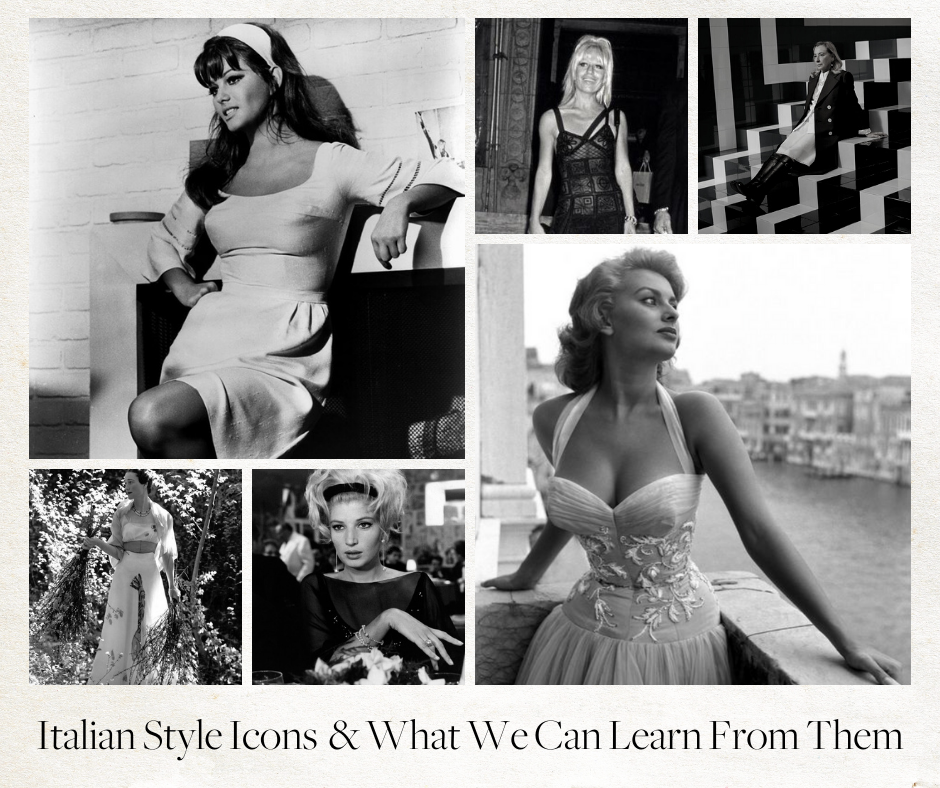 Italian Style Icons & What We Can Learn From Them