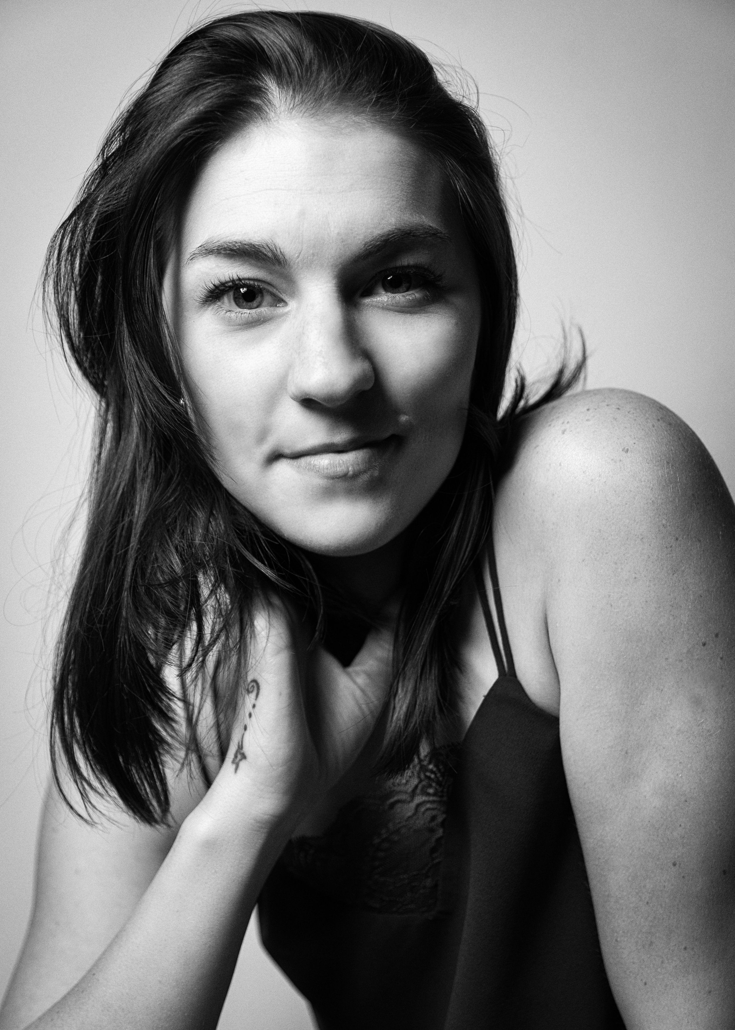 Above Image - Single Flash in Beauty Dish