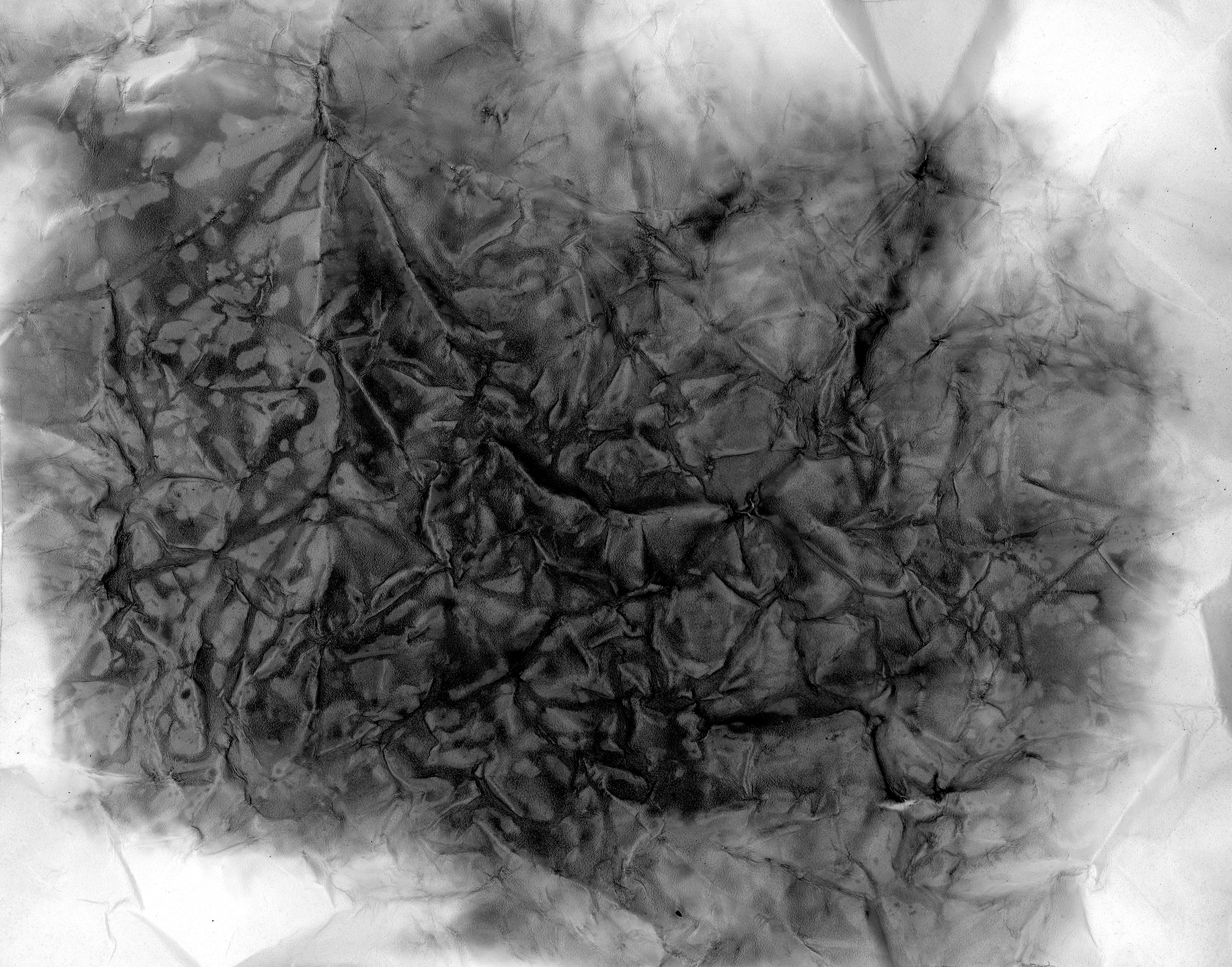 archival pigment print from manipulated and exposed gelatin silver paper