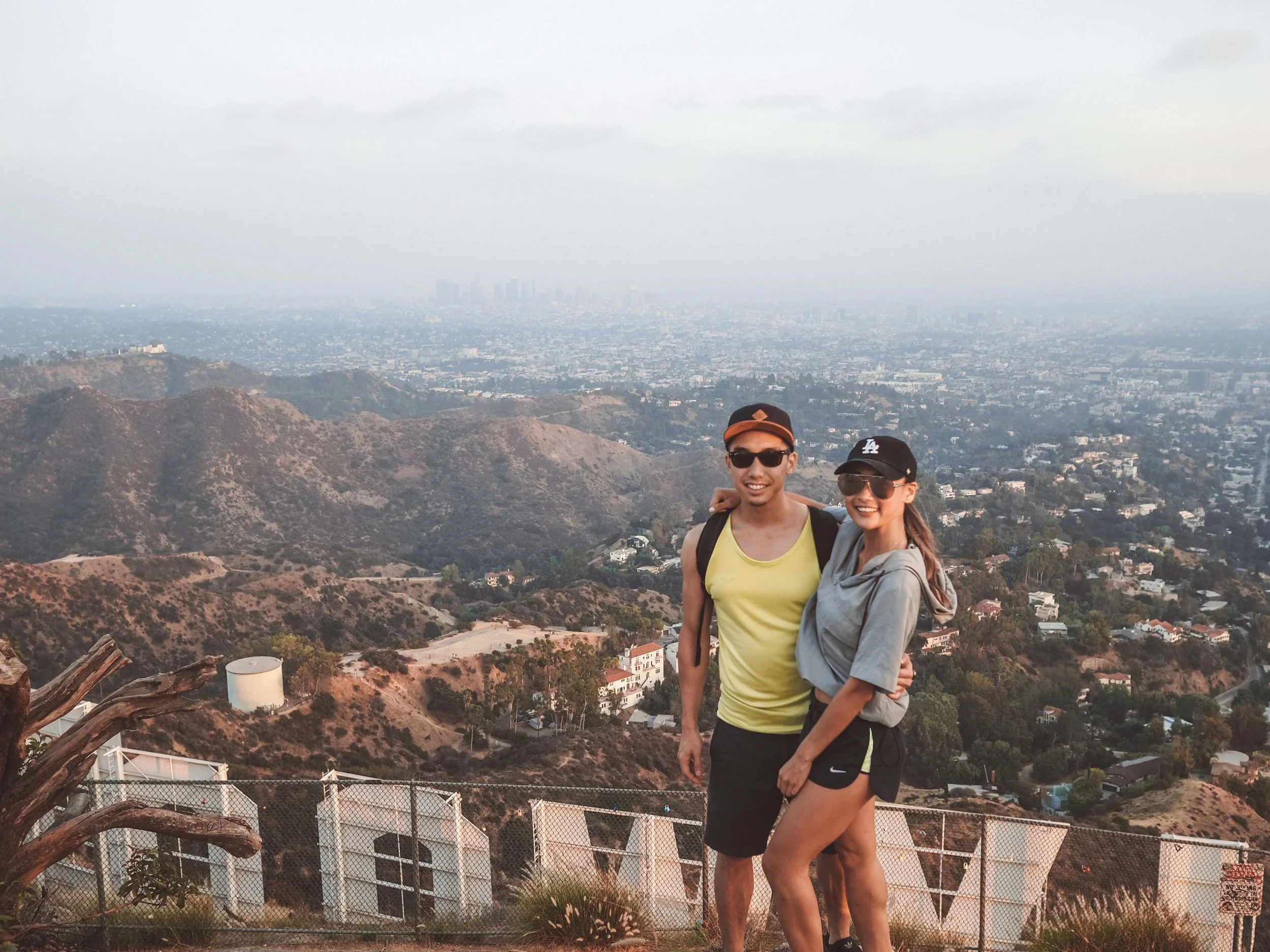 Scenic point 2: Back of the Hollywood Sign