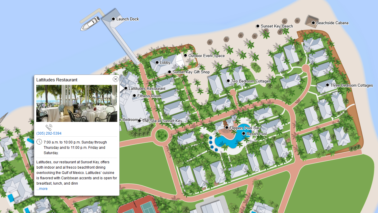 Resorts Zonas Resort Maps