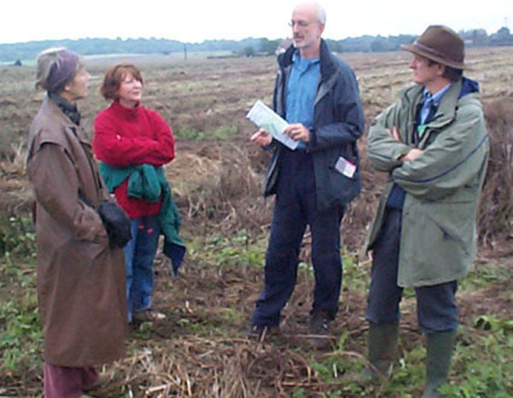 Facilitation team at Jeskyns Farm