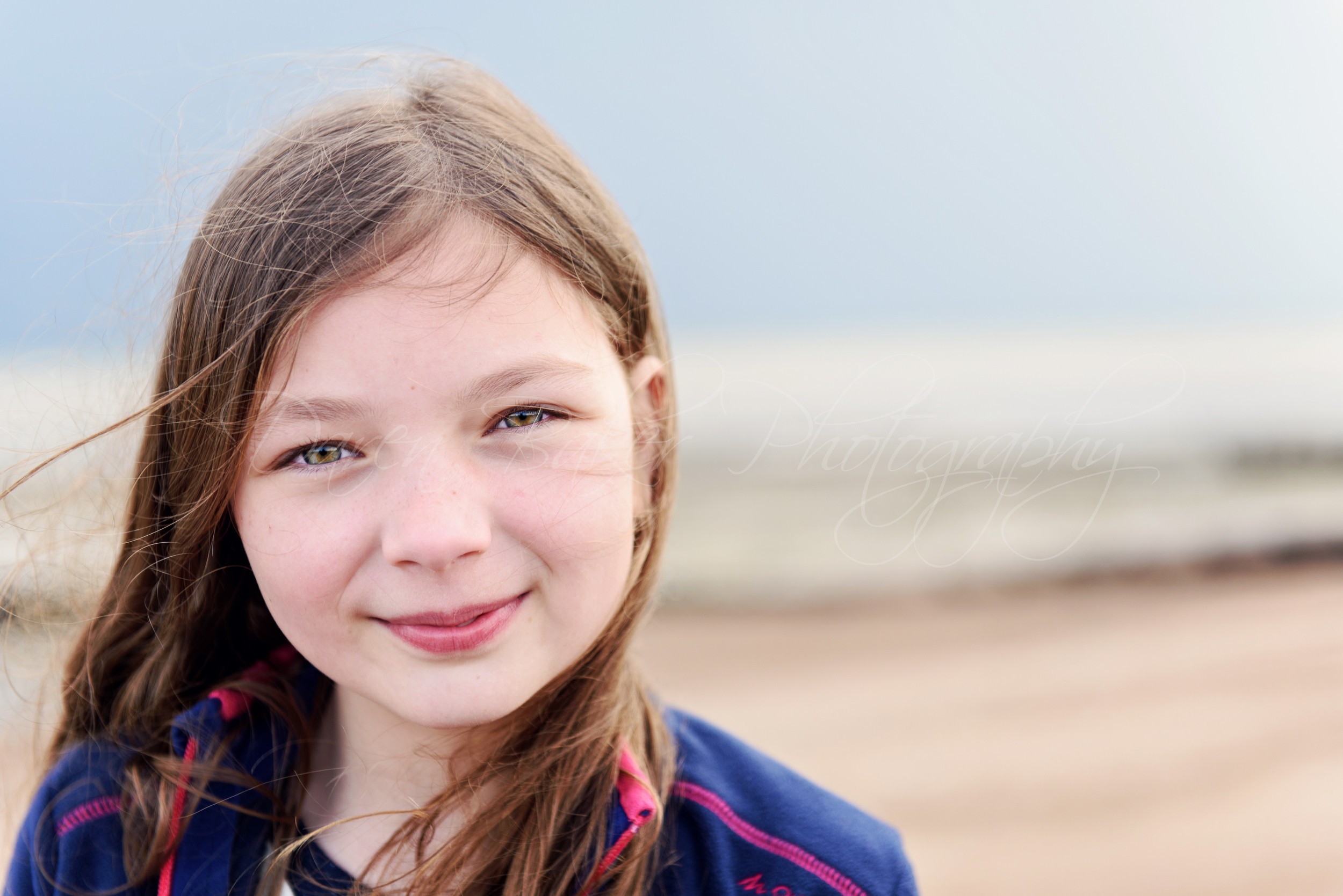 Child portrait, Ferring Beach Sussex