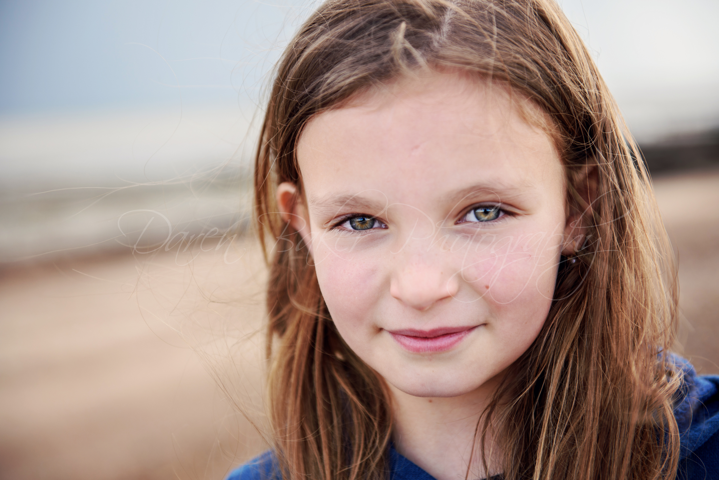 Child portrait, Ferring beach, Sussex