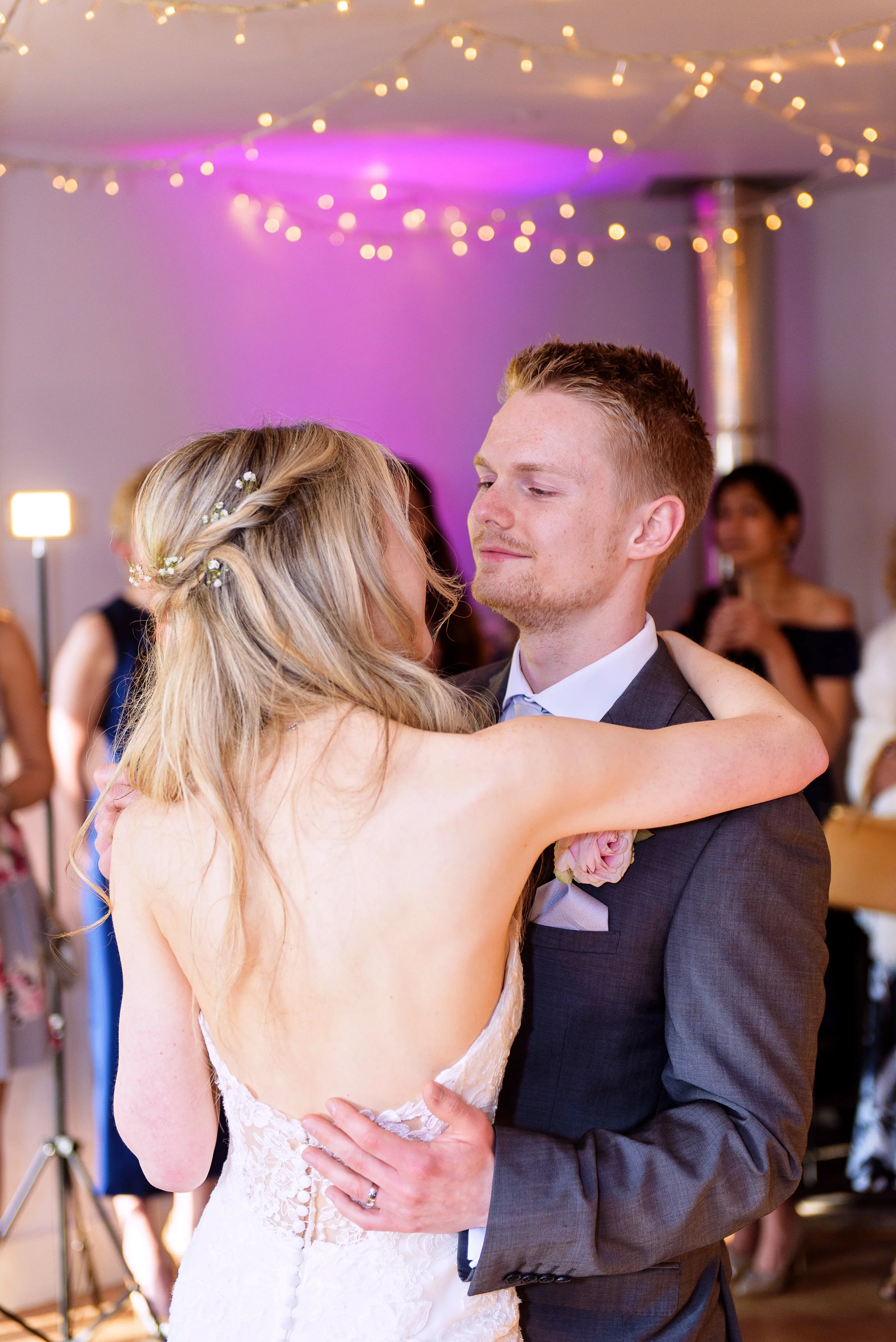 Highdown Vineyard-Sussex:Rosie &amp; Rich