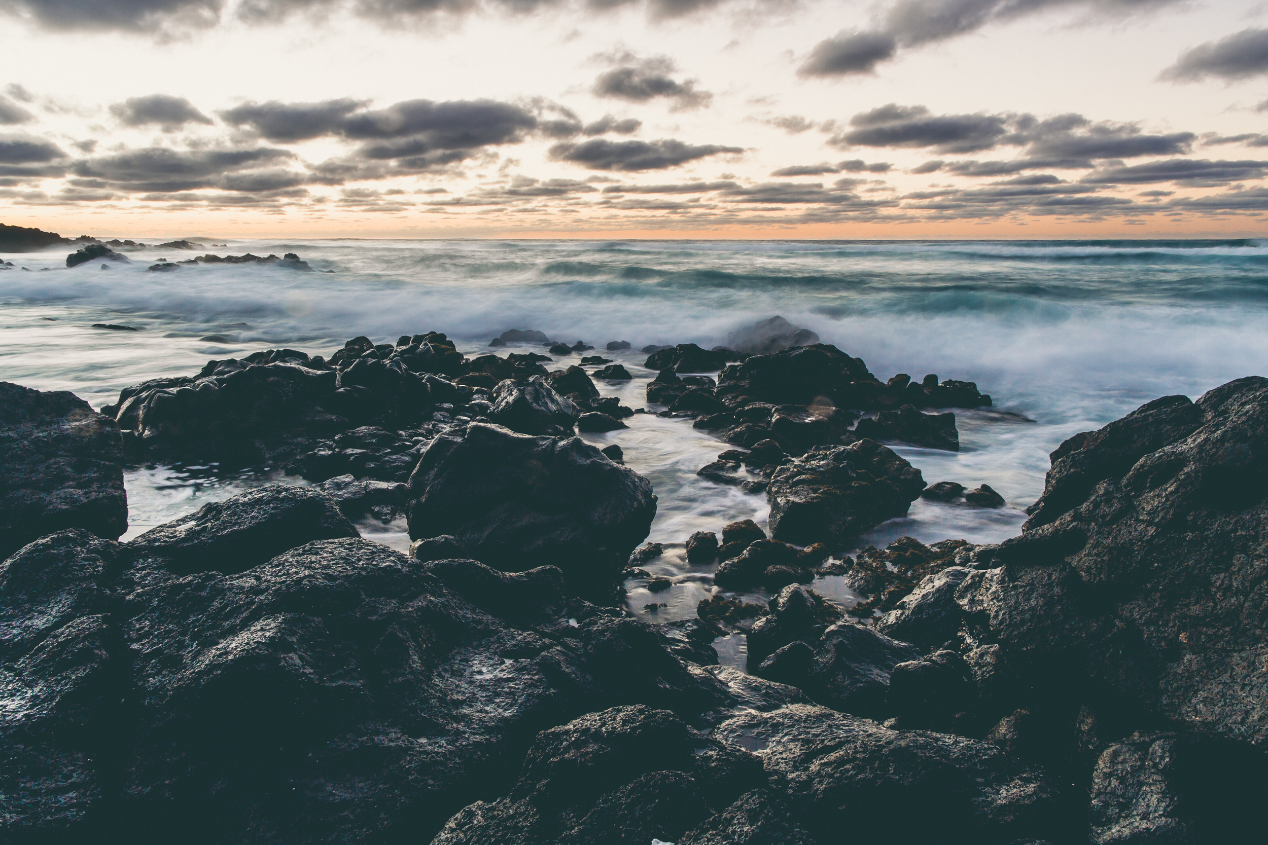 Waimea Bay, the night before the Quicksilver in Memory of Eddie Aikua Invitationals.