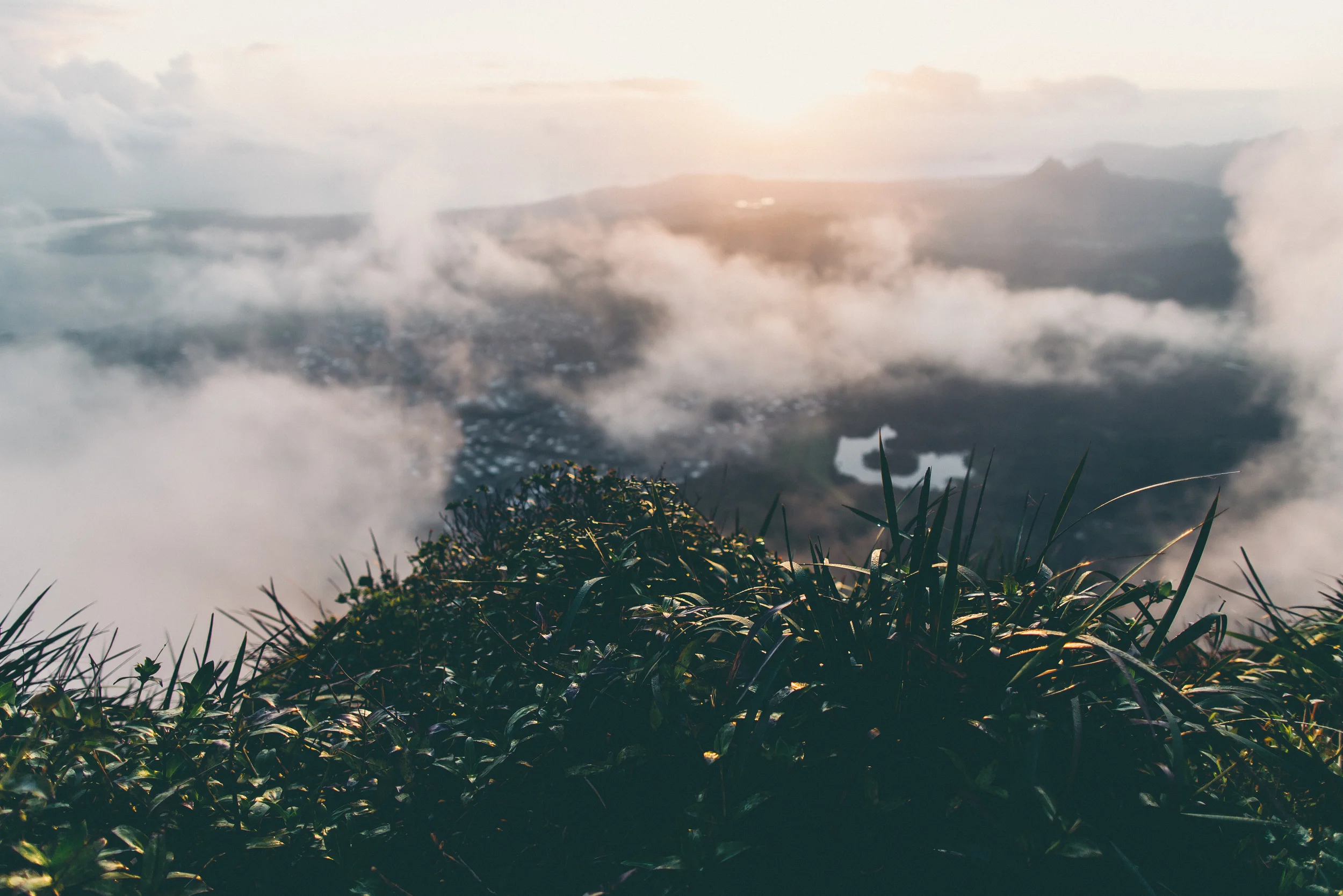 Overlooking the island this early was rewarding. Especially knowing the journey we went through to get here.