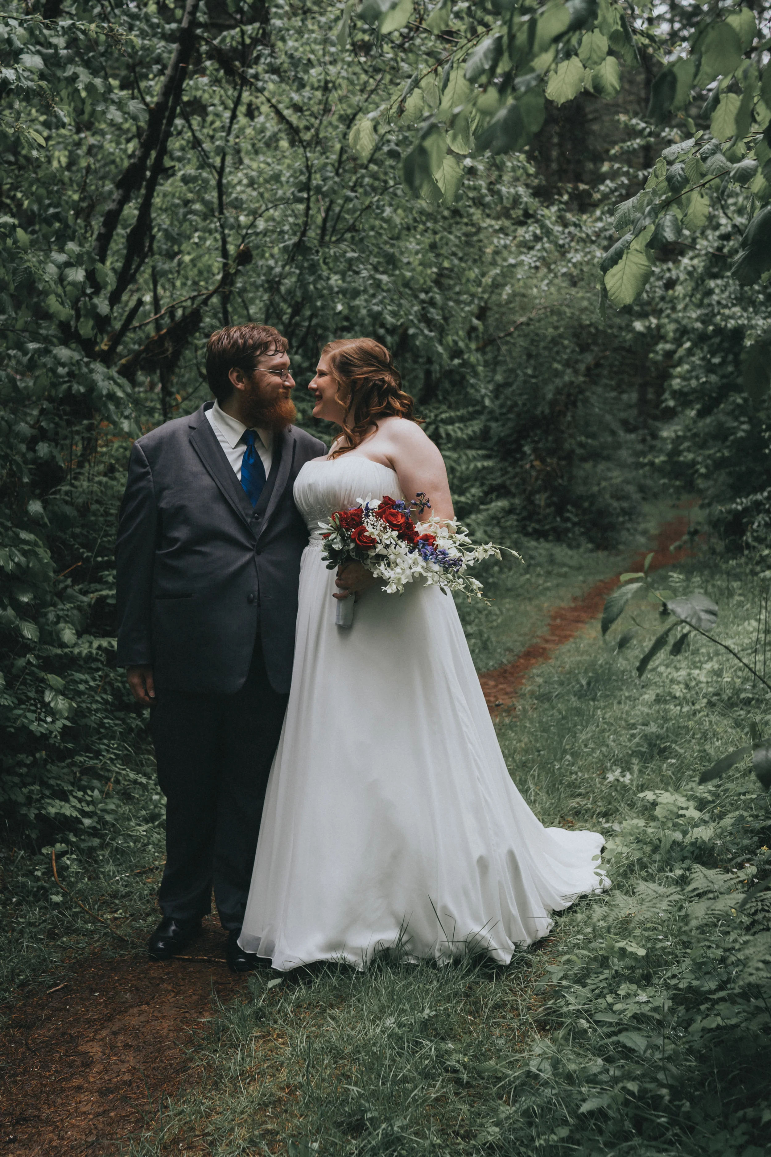 Groom + Bride Portrait