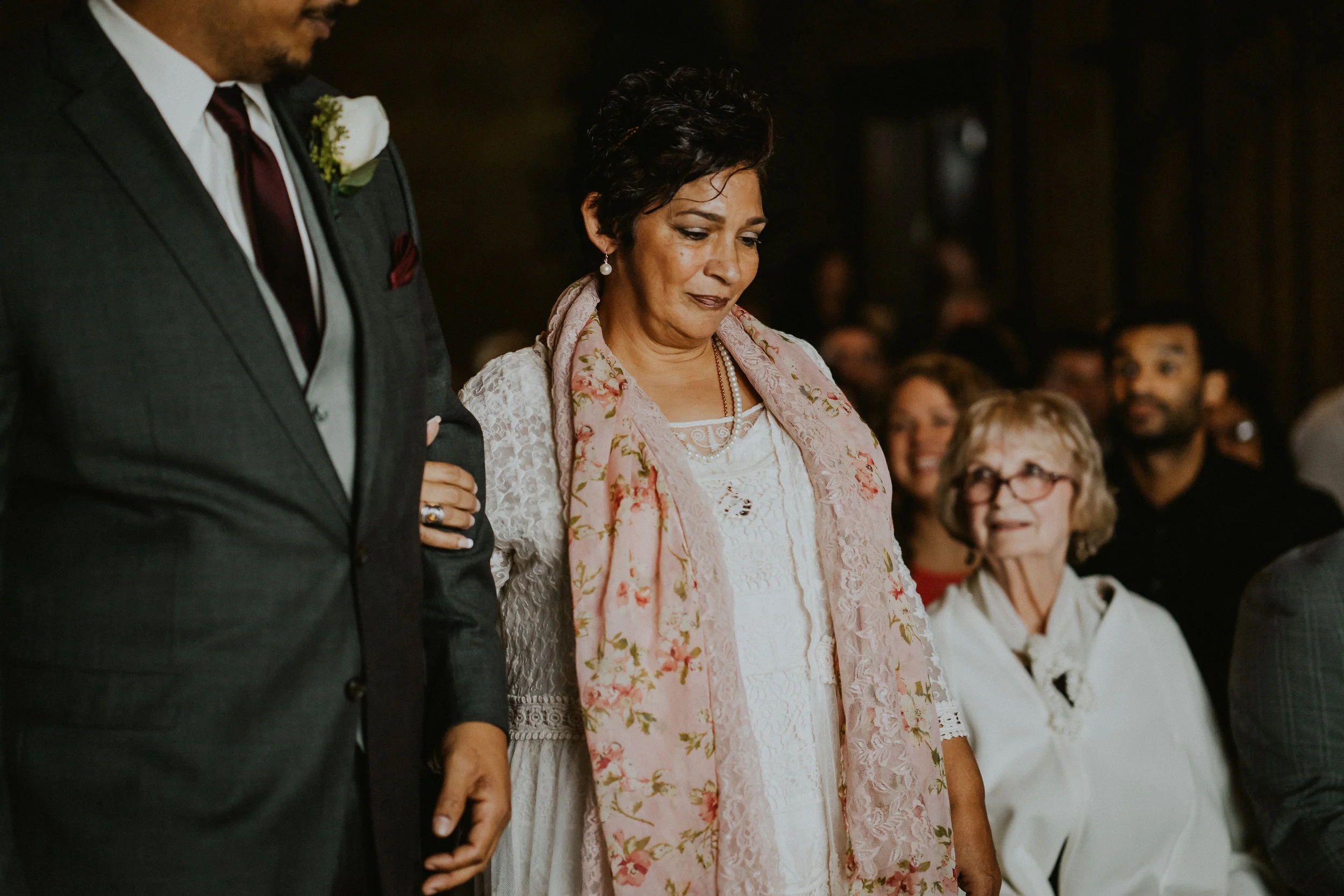 Mother groom Seattle Wedding