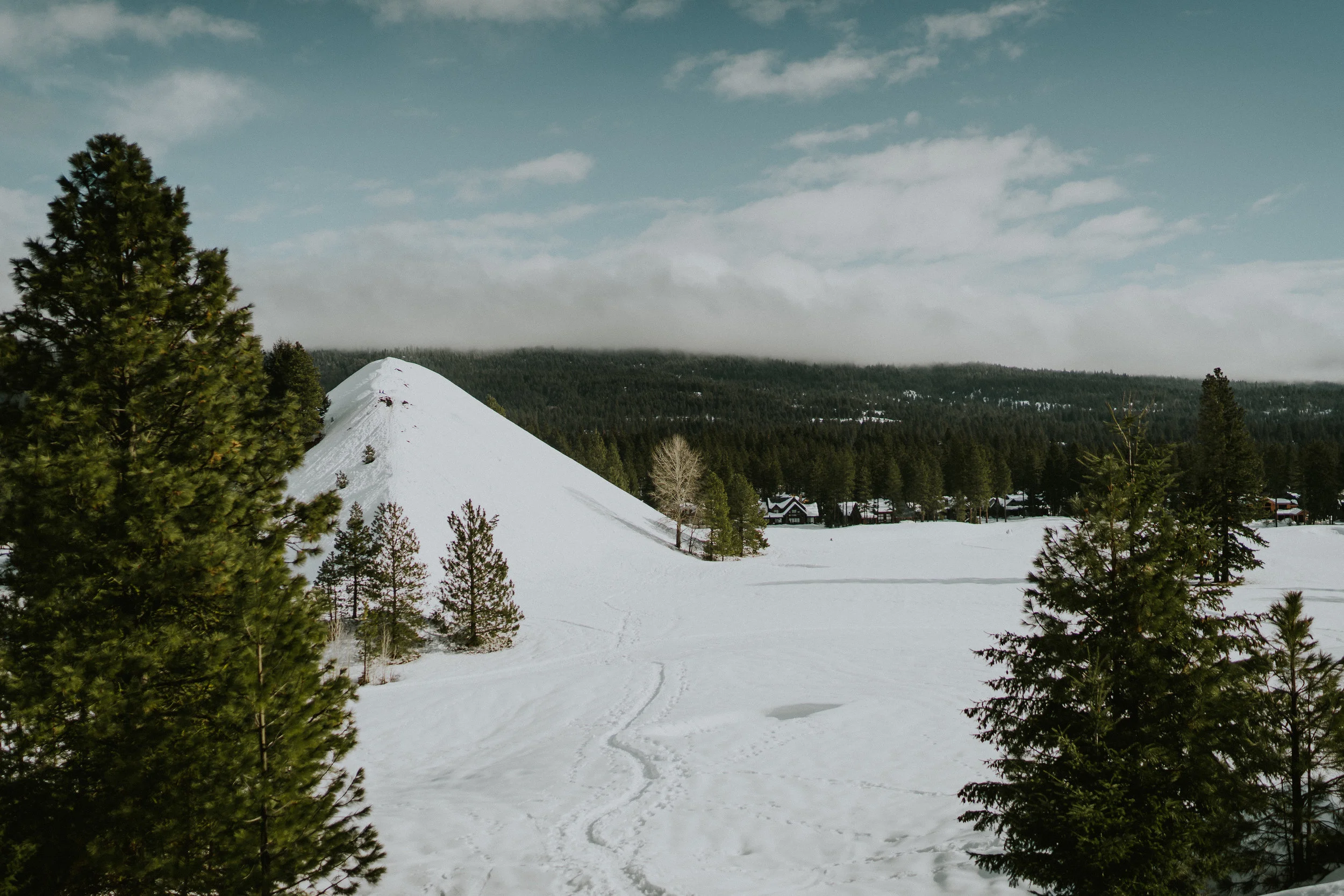 Swiftwater Cellar Winery snow