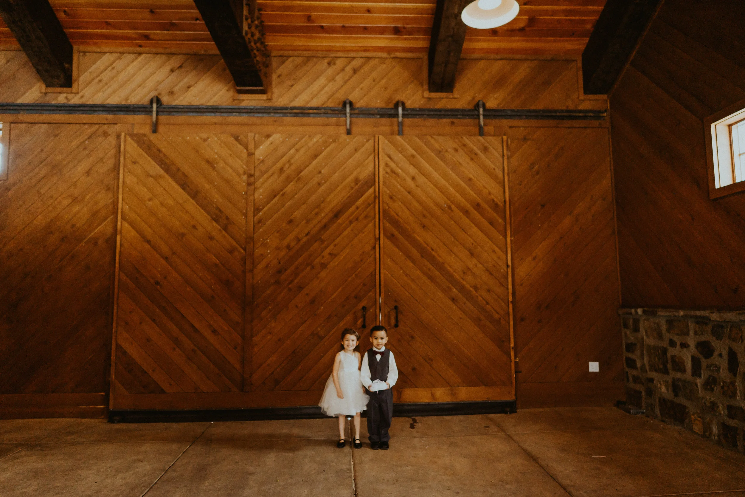 kids ring bearer Swiftwaters Cellar Wedding