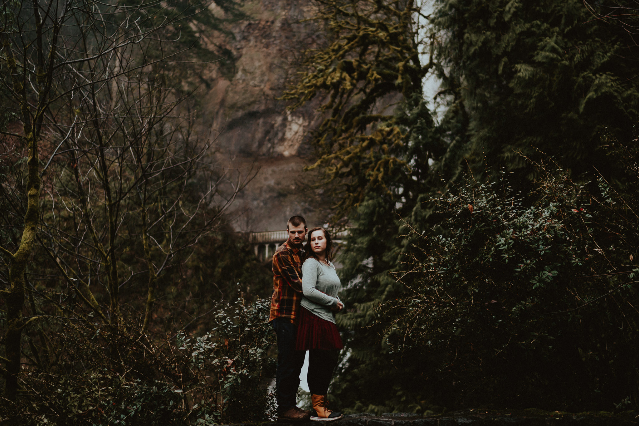 Multnomah Falls Photography Wedding