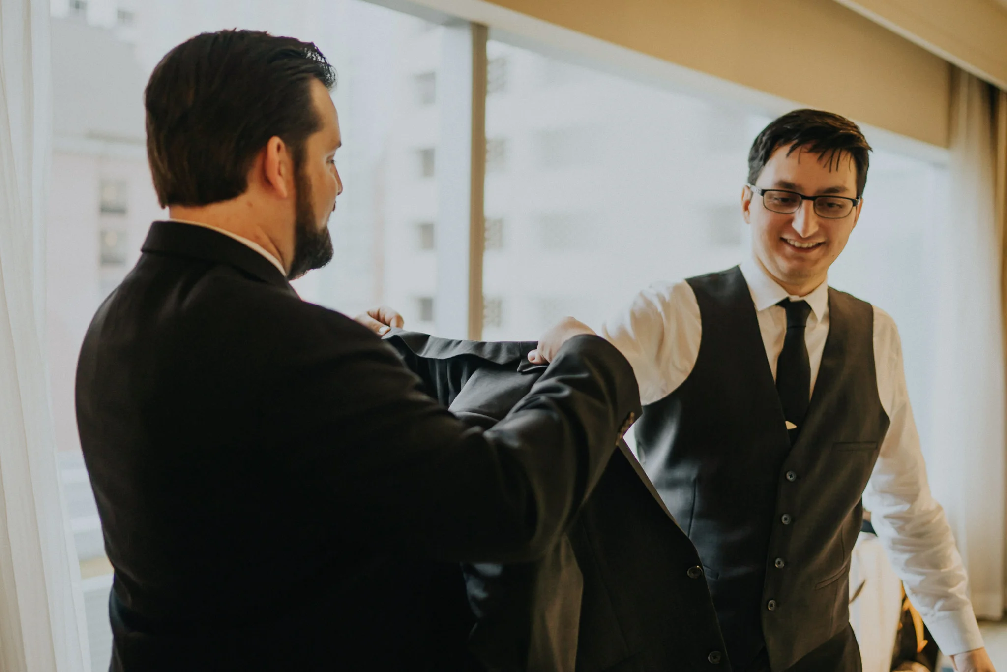 Groomsmen Groom Getting ready